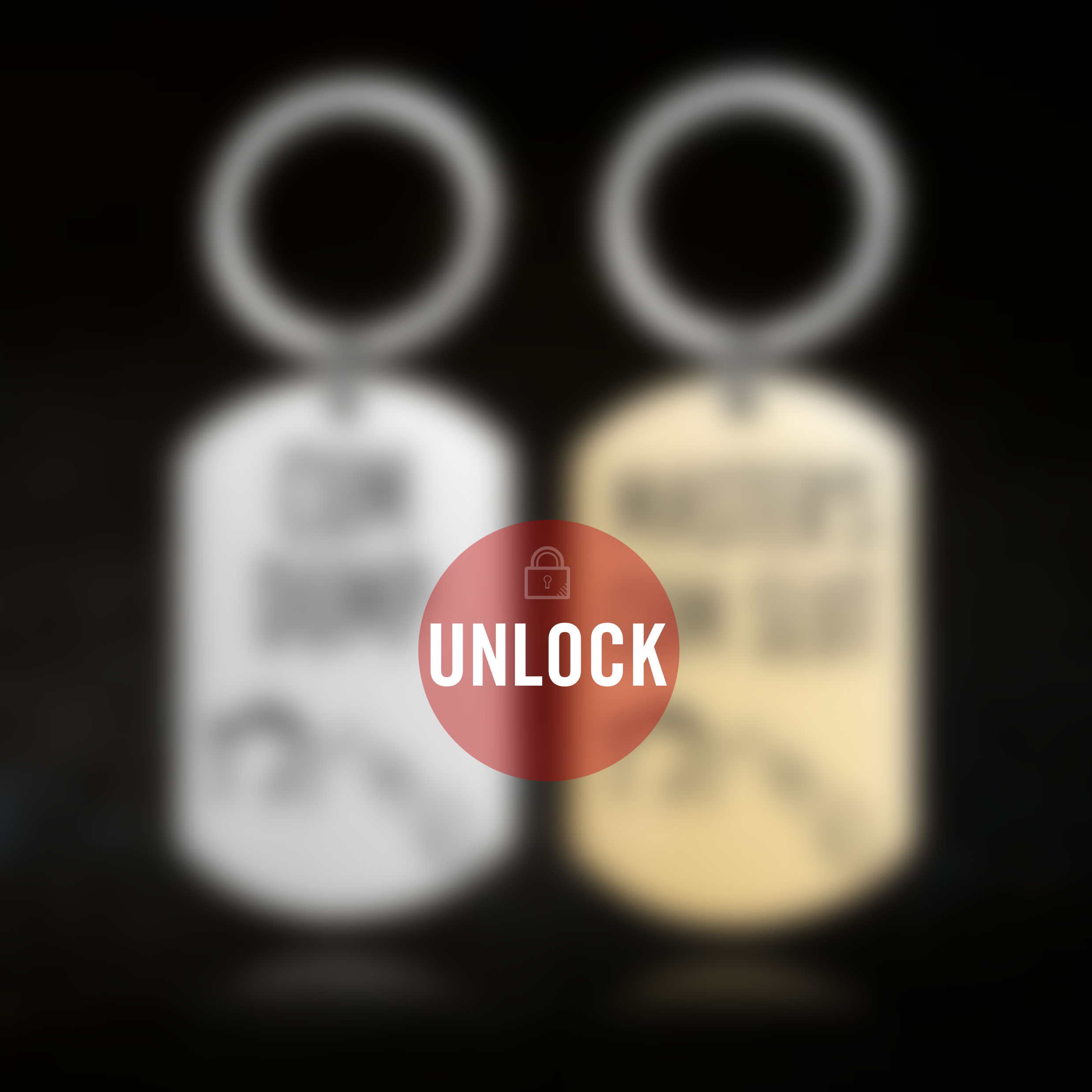 Anal & Ownership Role Tag Keyring