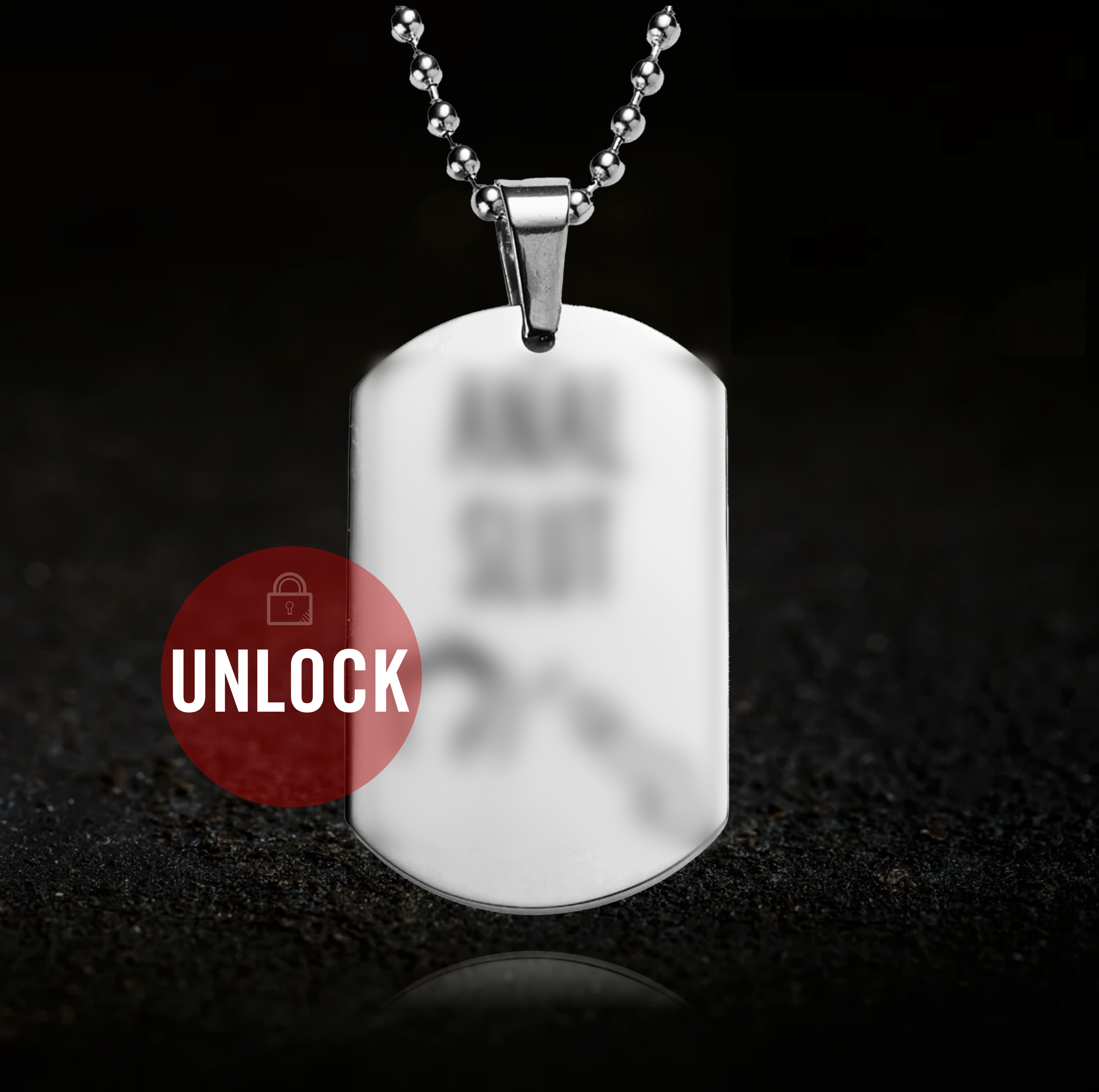 Anal & Ownership Role Tag Necklace