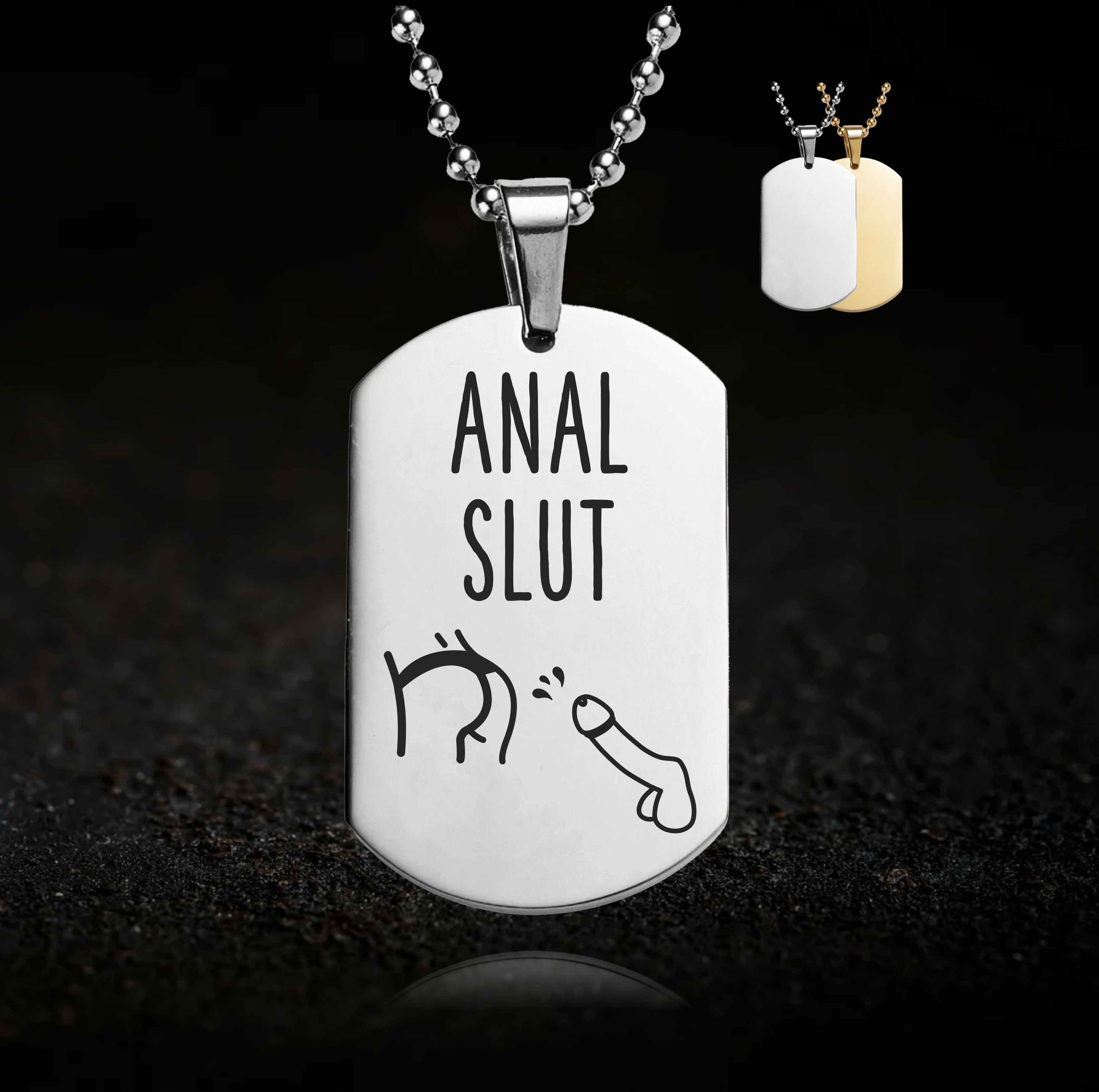 Anal Play Necklace - Warrior