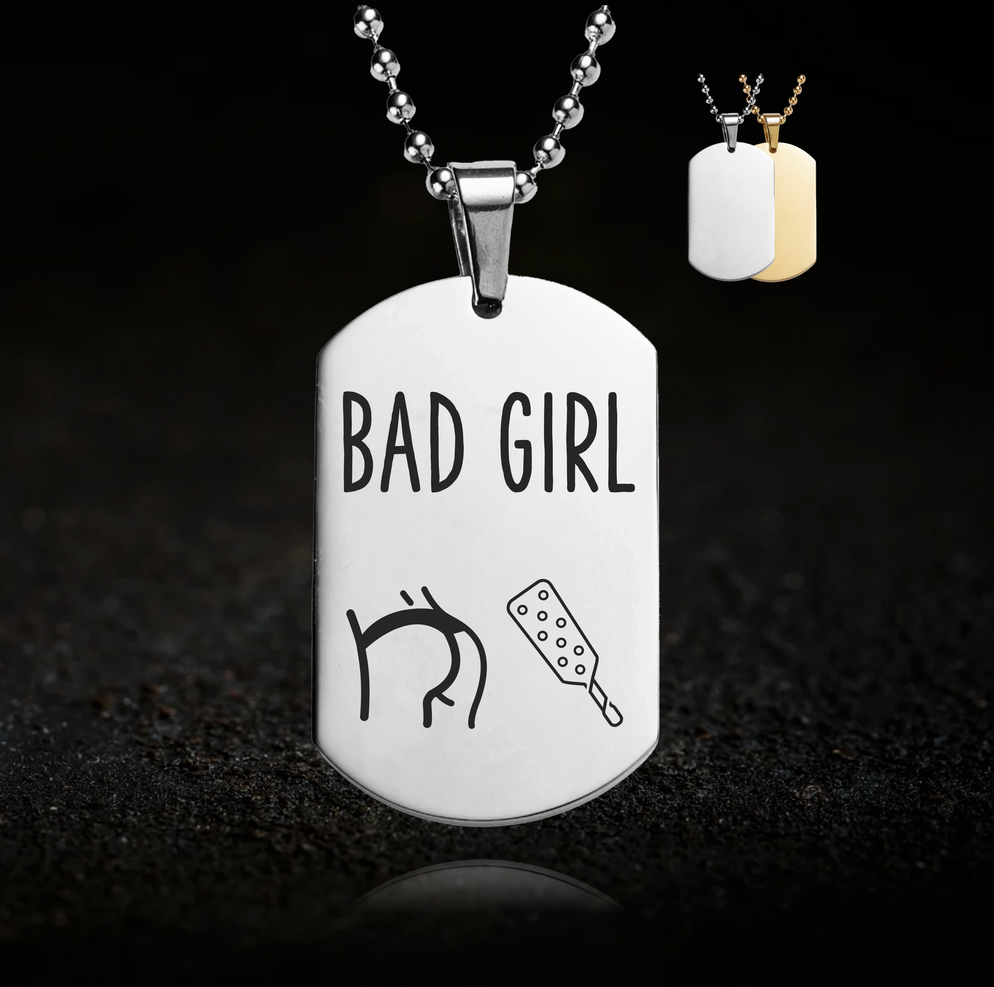 Disciplined Bad Girl Necklace