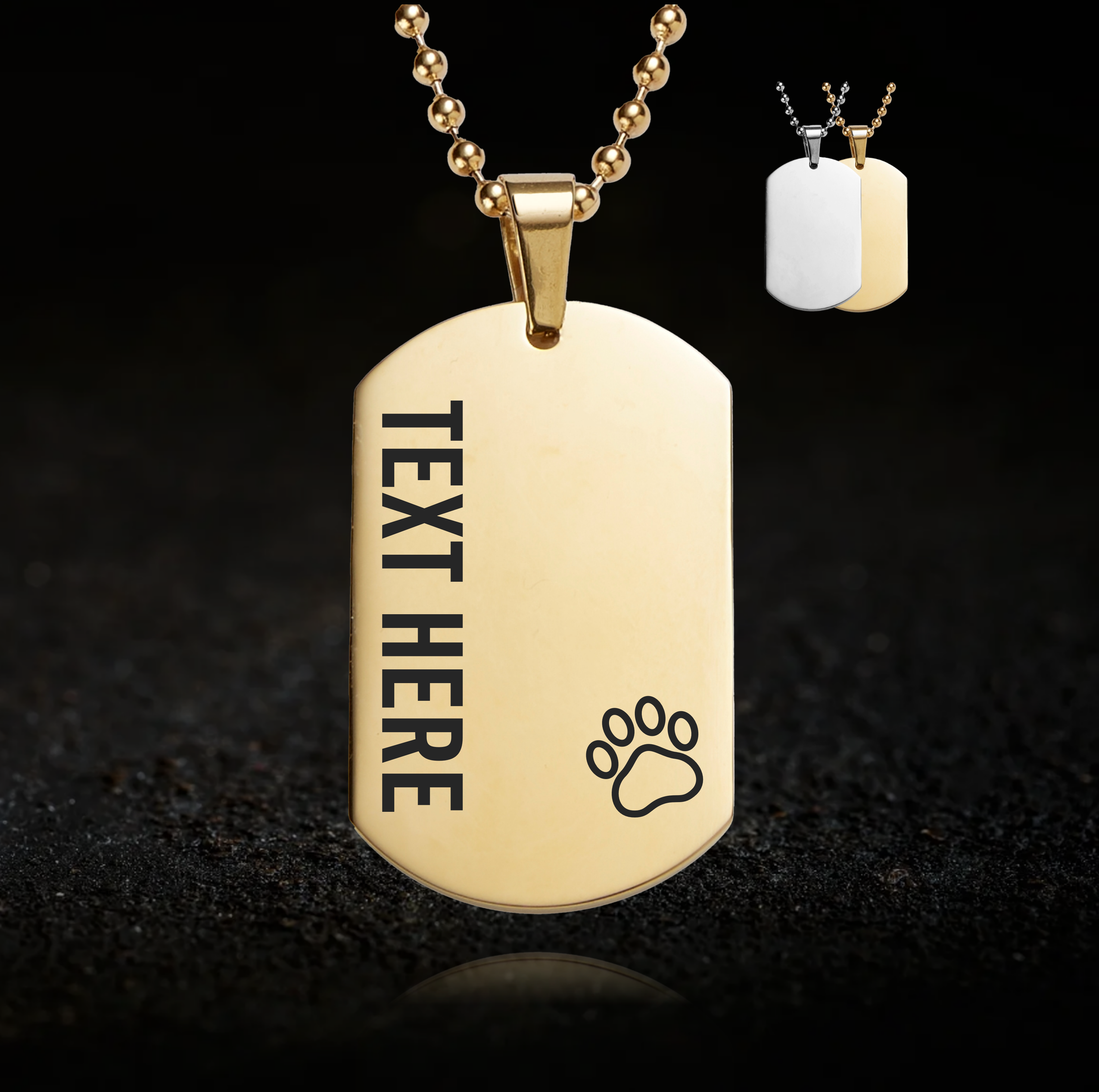 Bear Pride, Cub Necklace