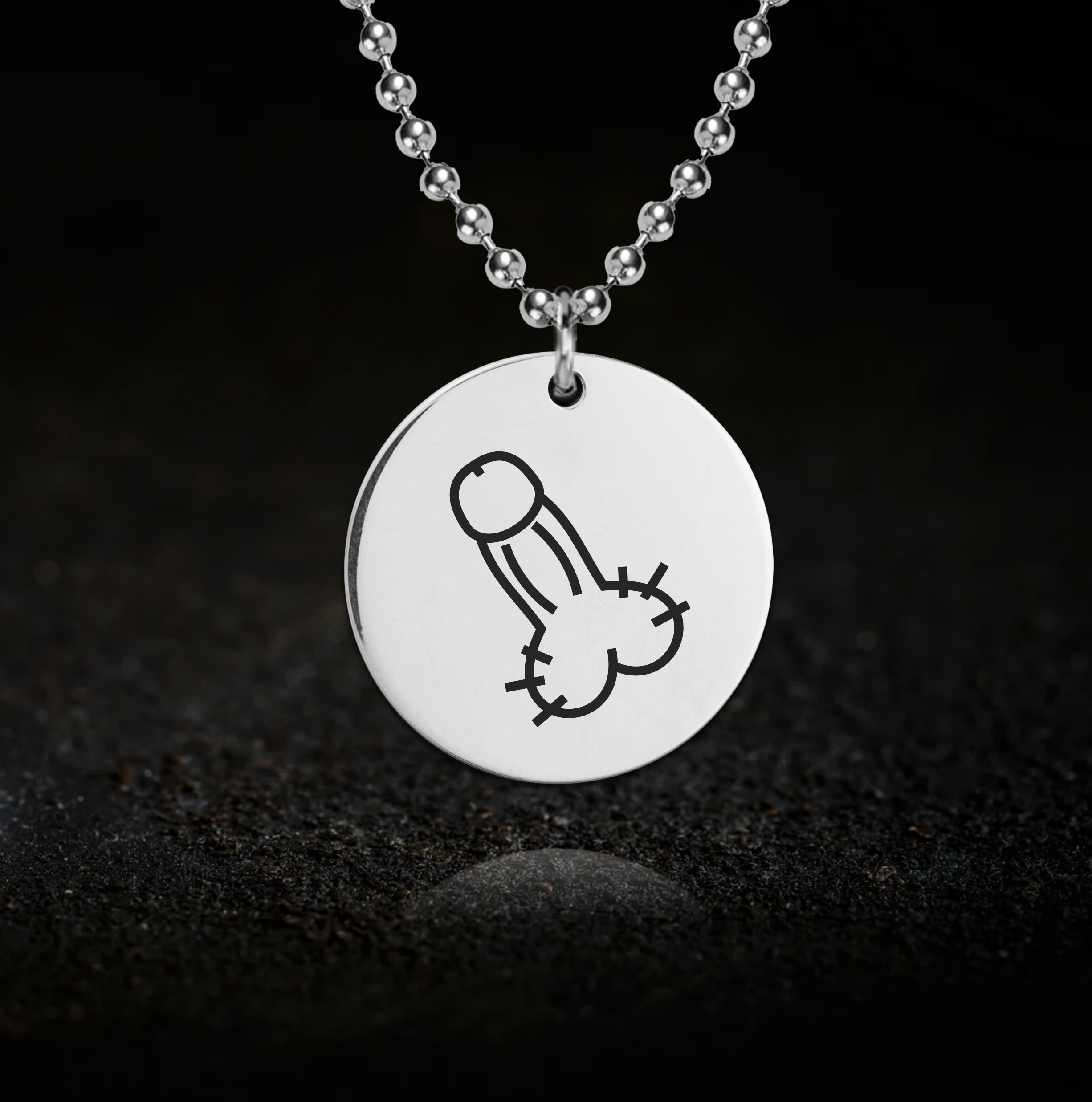 Penis Obsession Necklace - Cut Penis