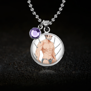 cyberpunk hentai pendant necklace