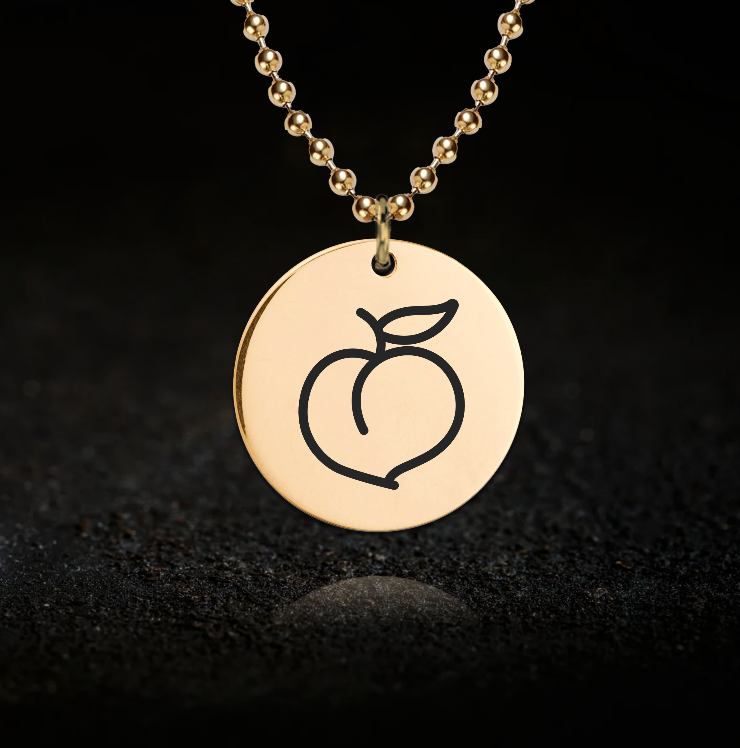 Submissive Bottom, Emoji Necklace