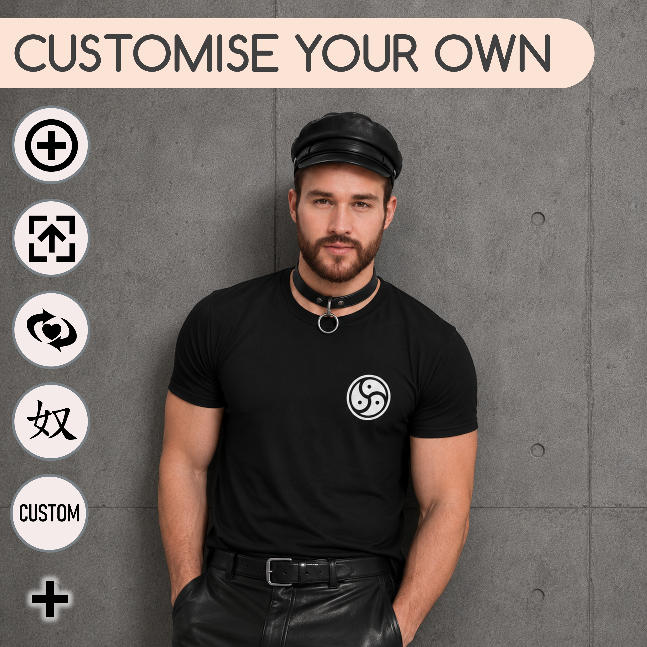 Create your own - Power Symbol T-Shirt
