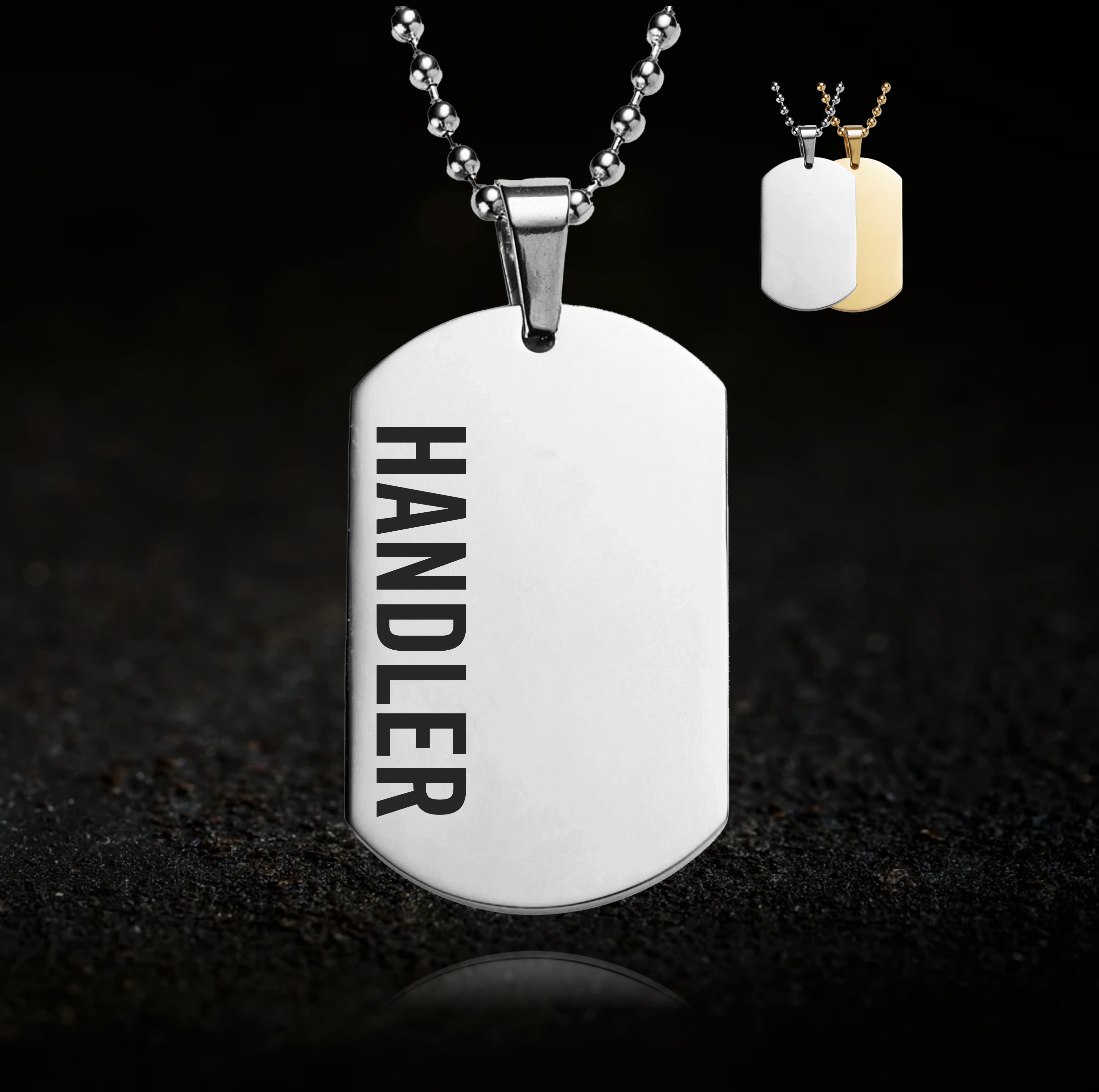 Human Puppy Play, Handler Necklace