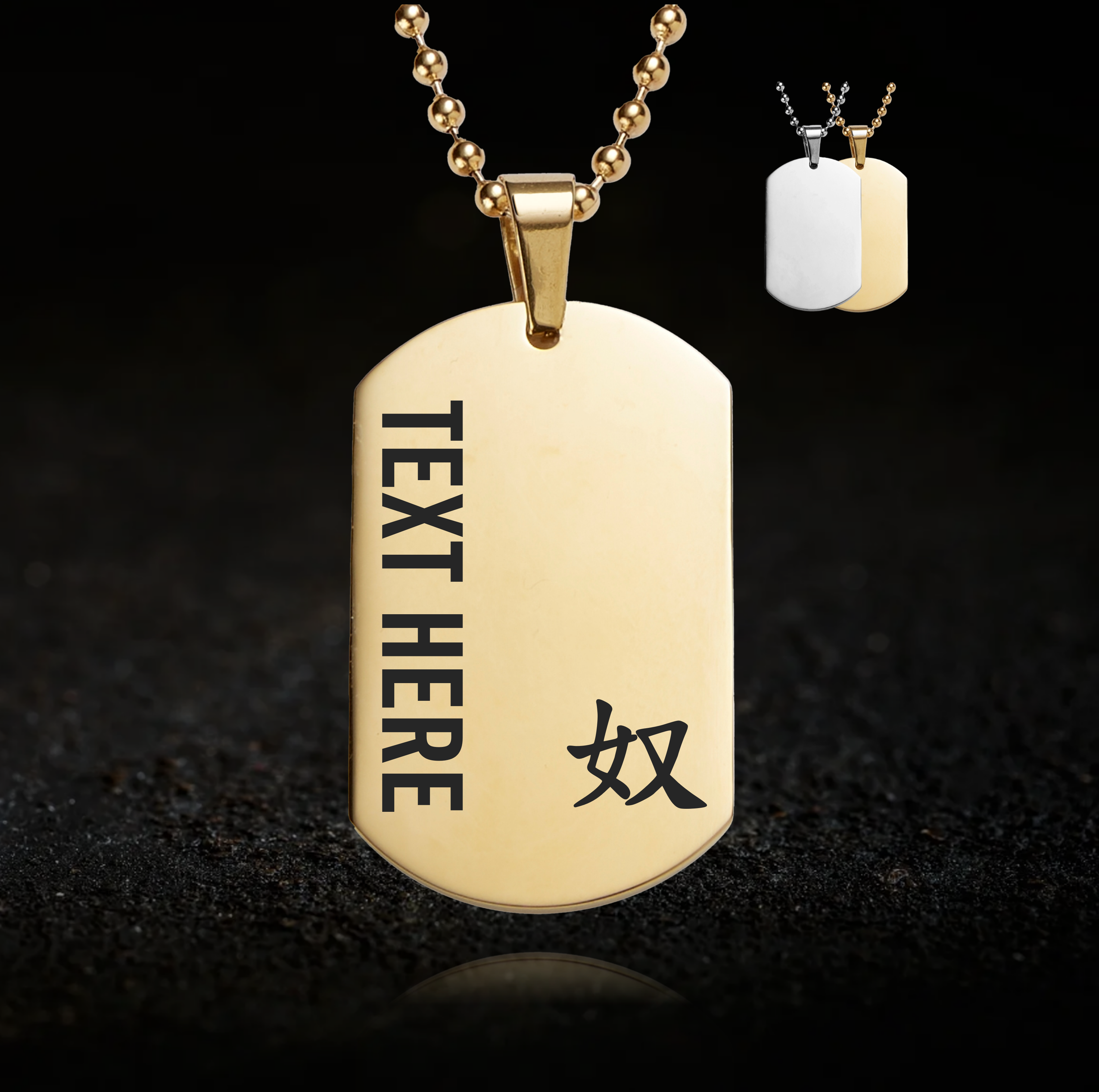 Submissive Japanese BDSM Slave Necklace