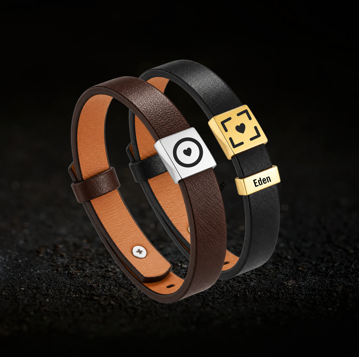 Owned/Unowned Little, Leather Cuff Bracelet