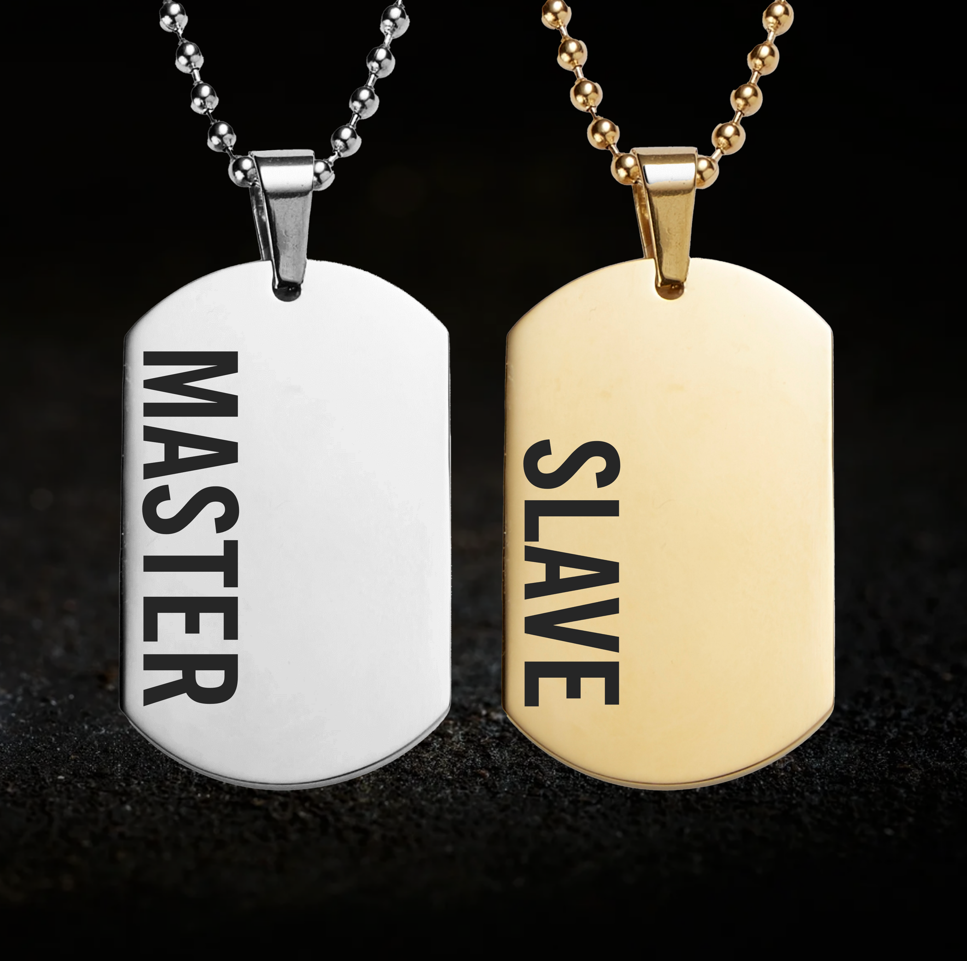 Master and Slave Necklace Set