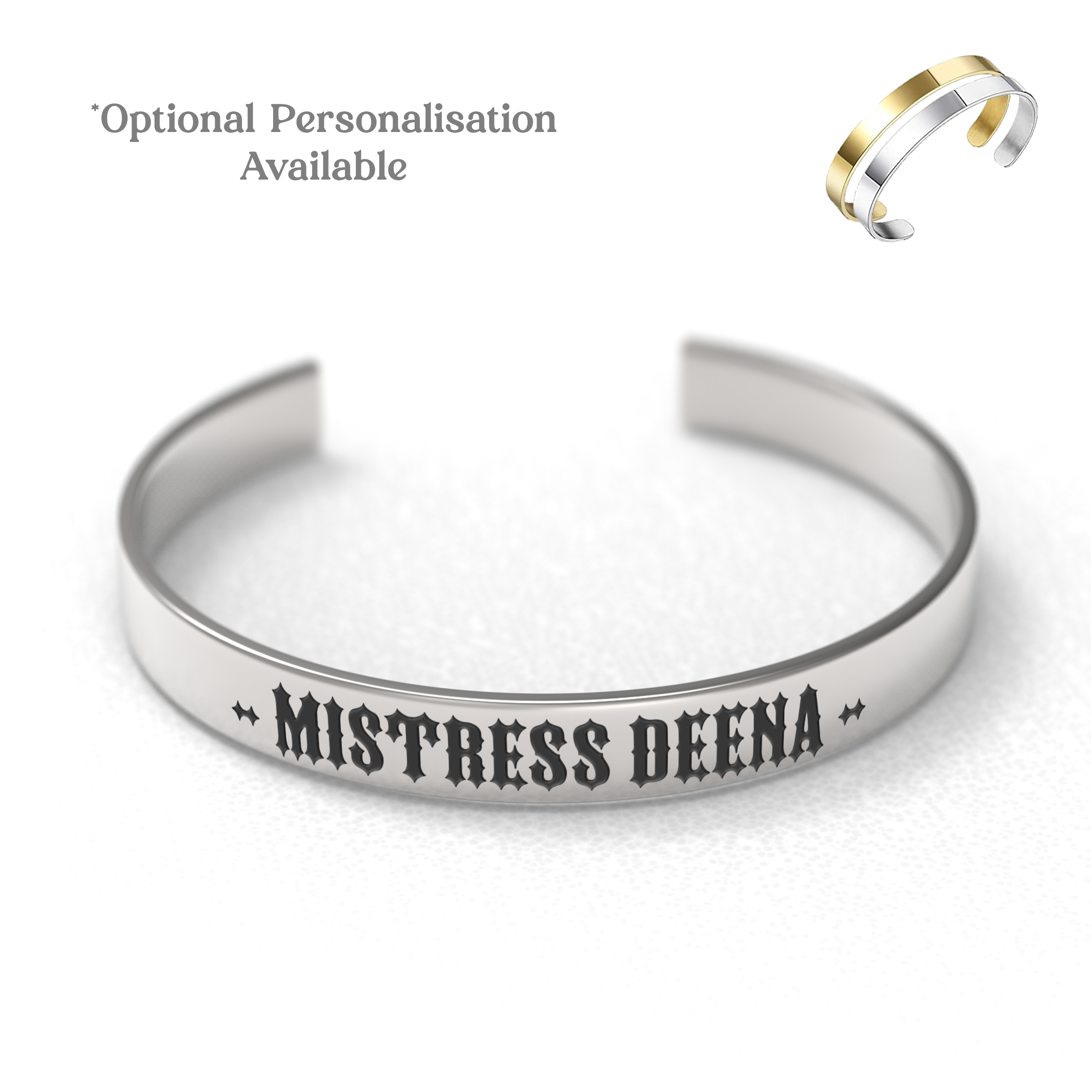 Personalised Mistress Bracelet