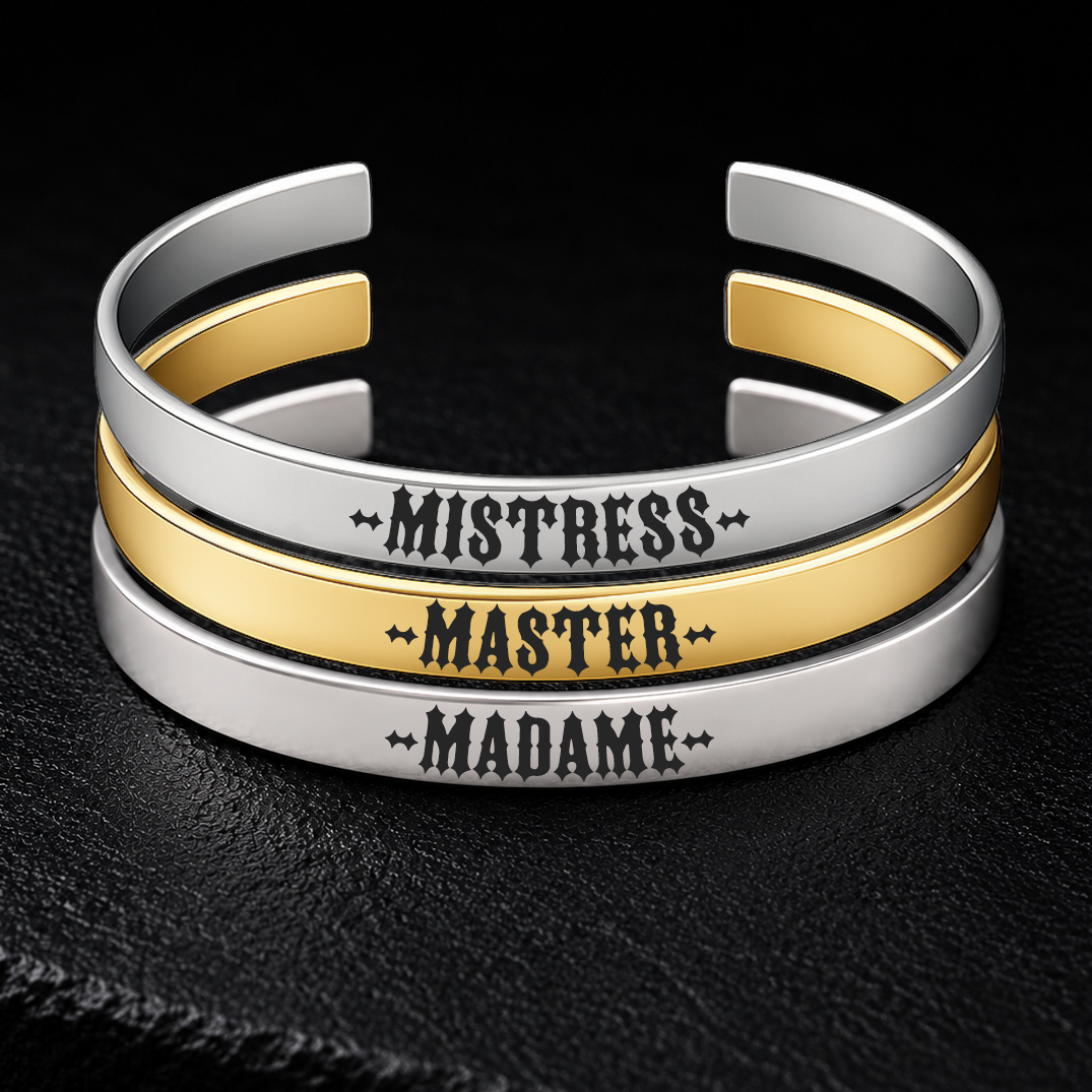 Master, Mistress or Madame Bracelet