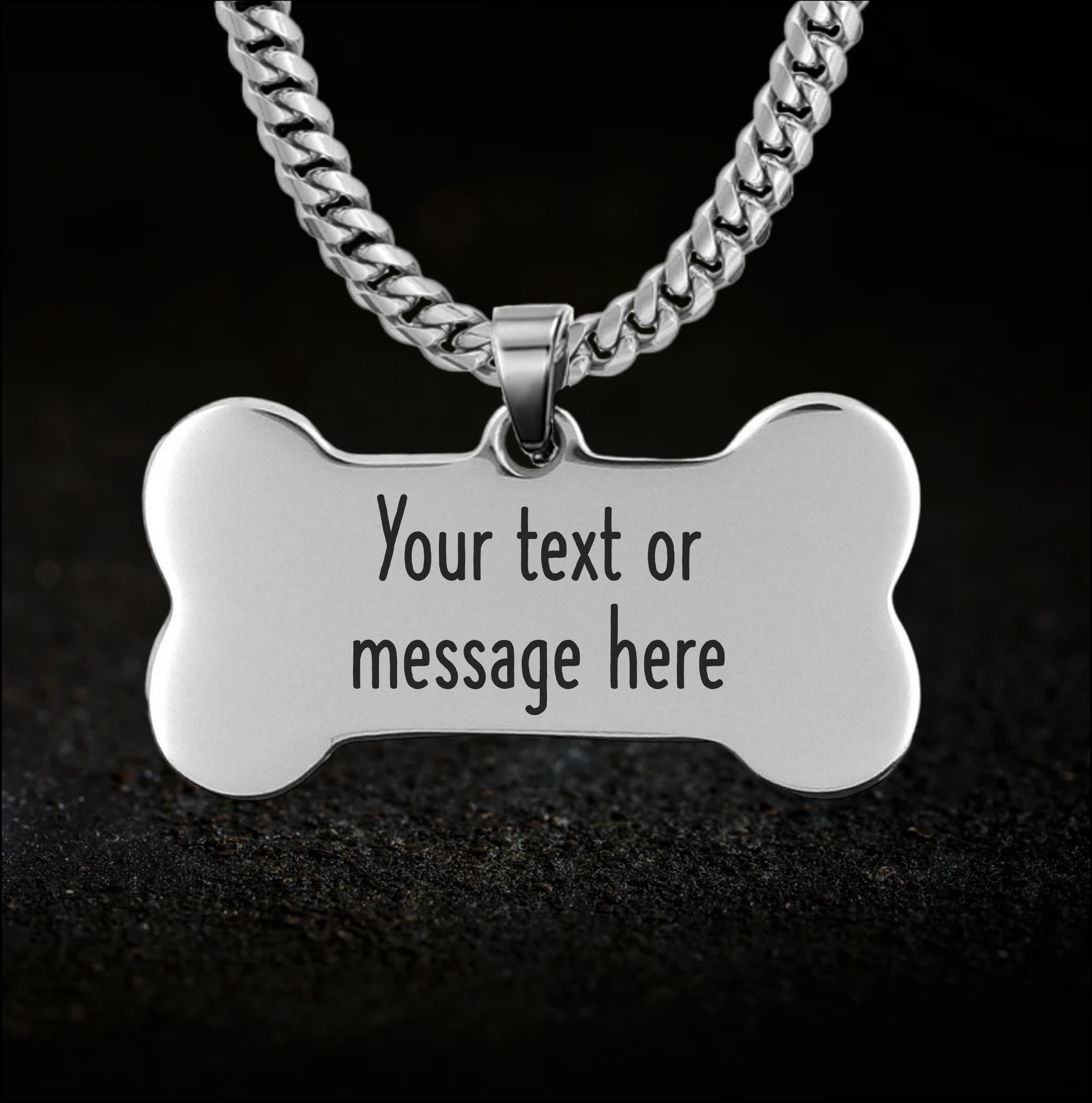 Human Puppy Play, Bondage Pup Collar - Personalised Collar