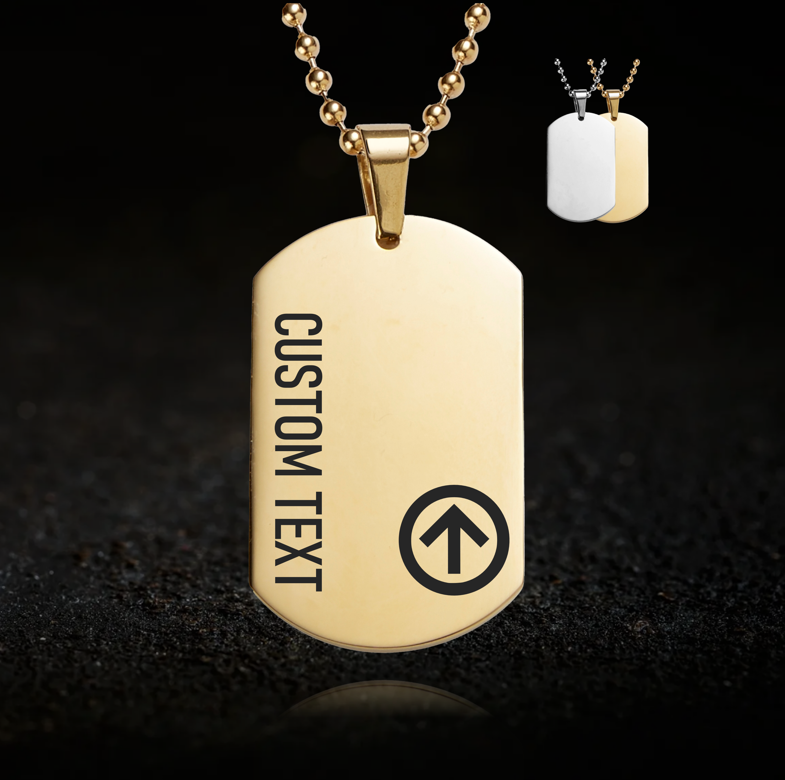 Collared, Owned Necklace - For Submissive Men