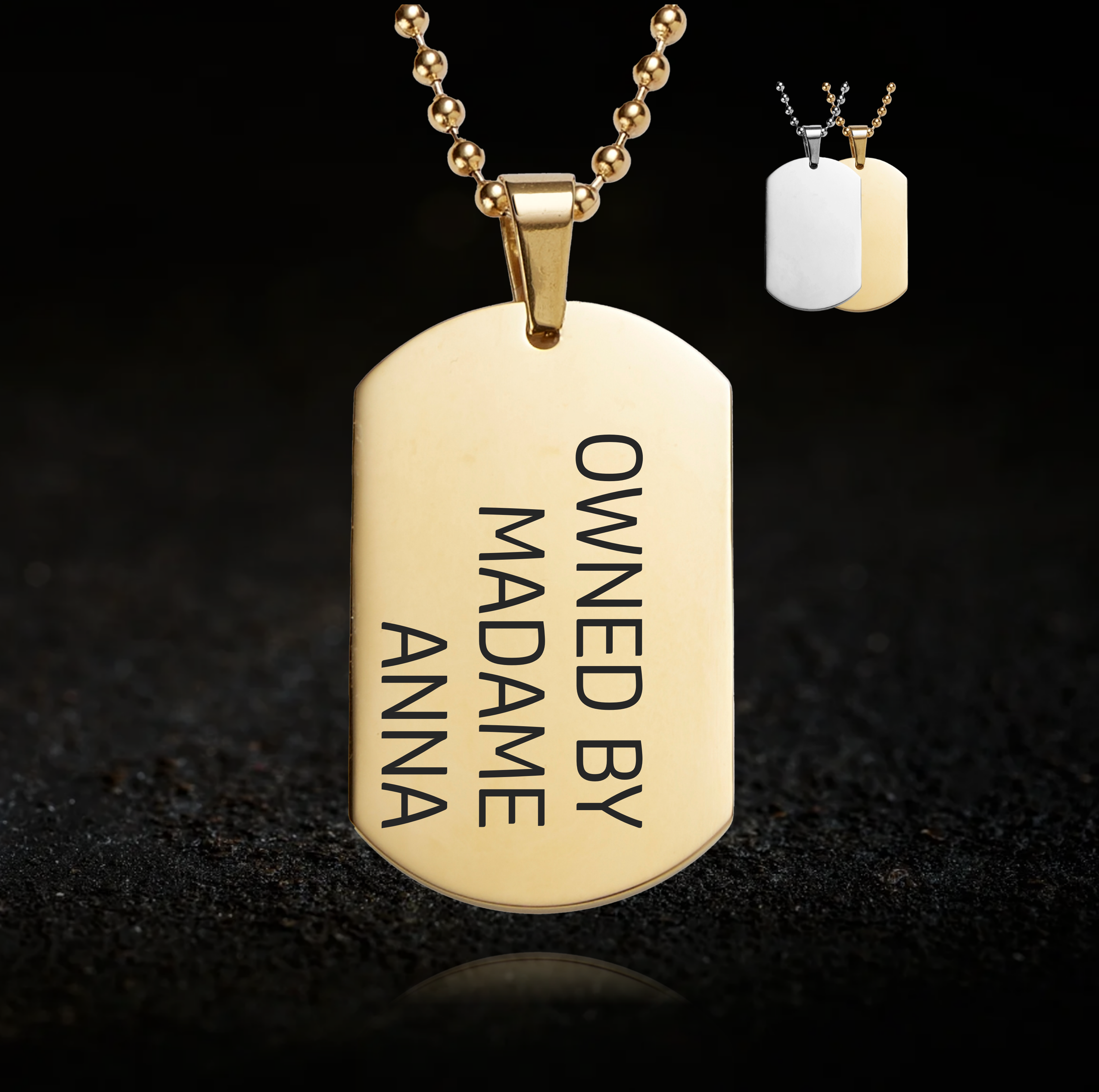 Owned By Madame Necklace - Gold