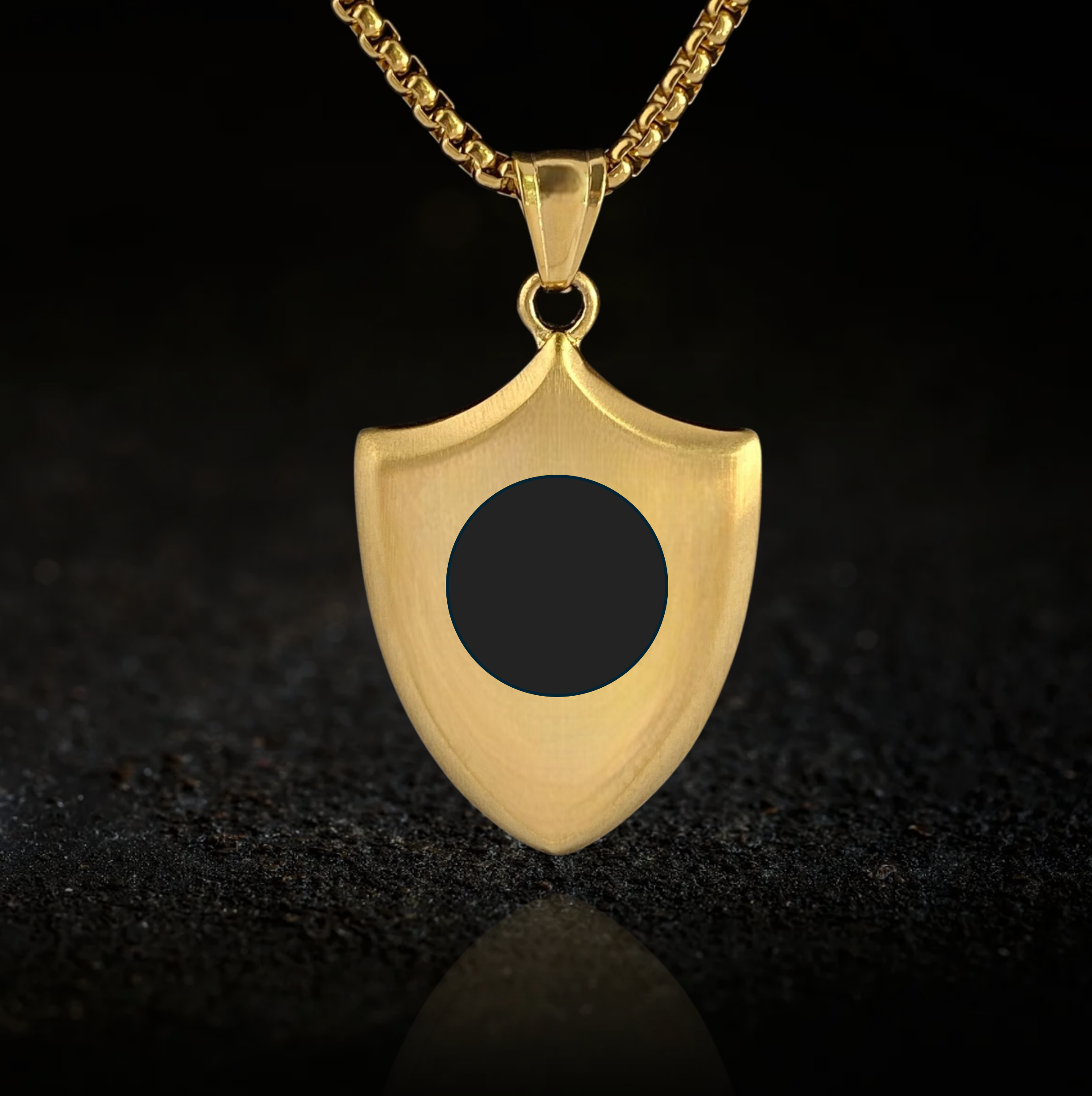Dominant Ownership, BDSM Shield Pendant Necklace