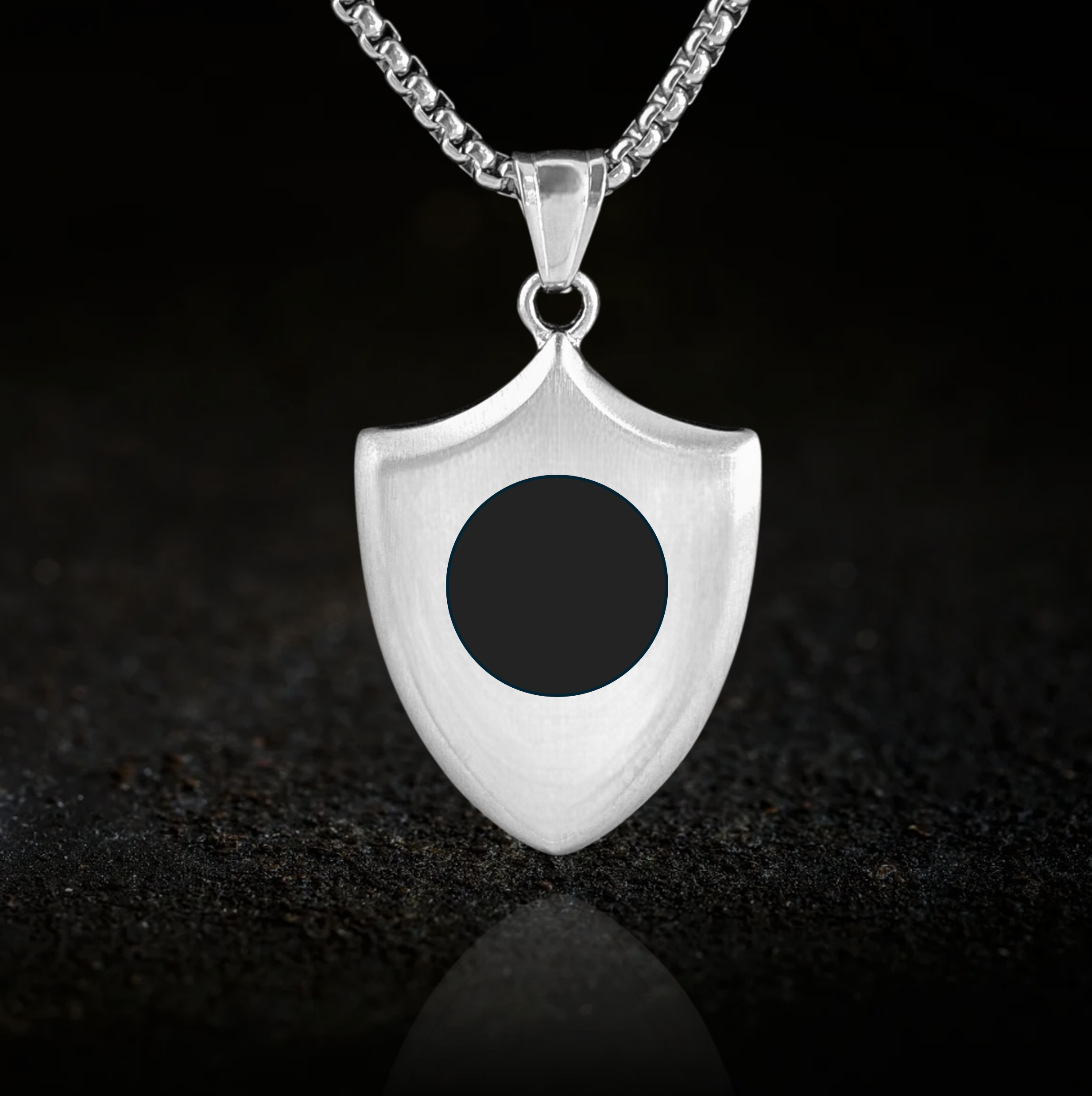 Dominant Ownership, BDSM Shield Pendant Necklace