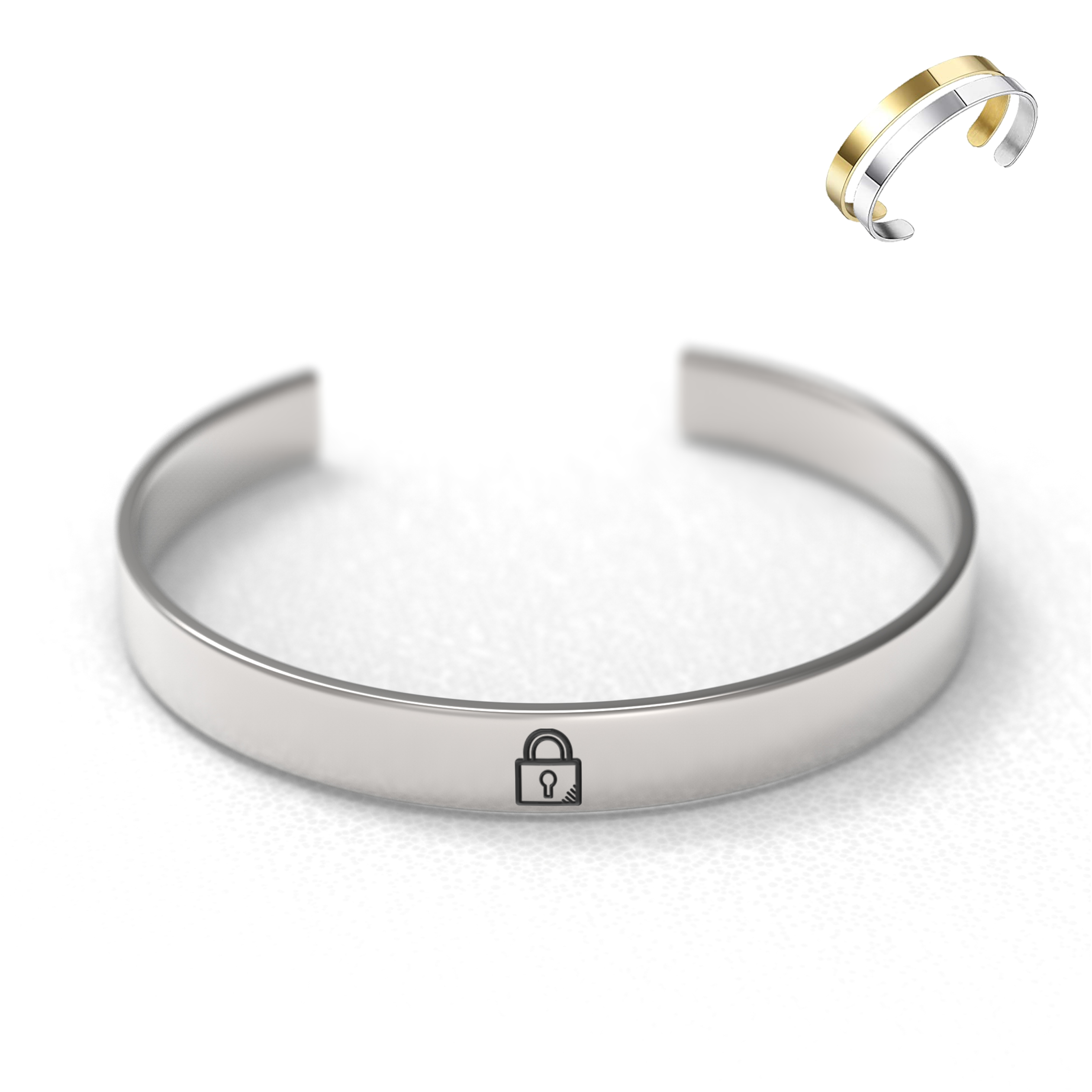 Owned Padlock Bracelet