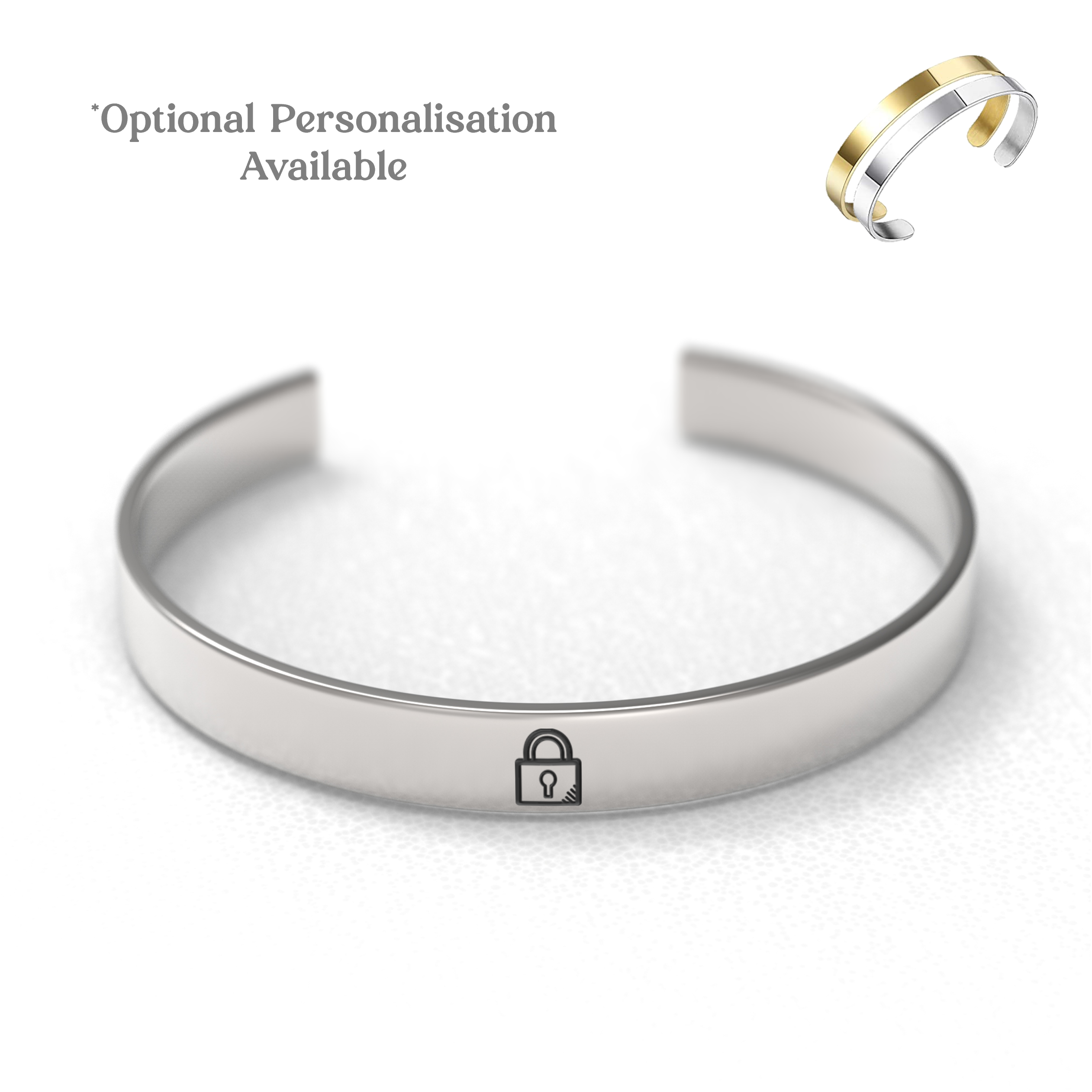 Owned Padlock Bracelet