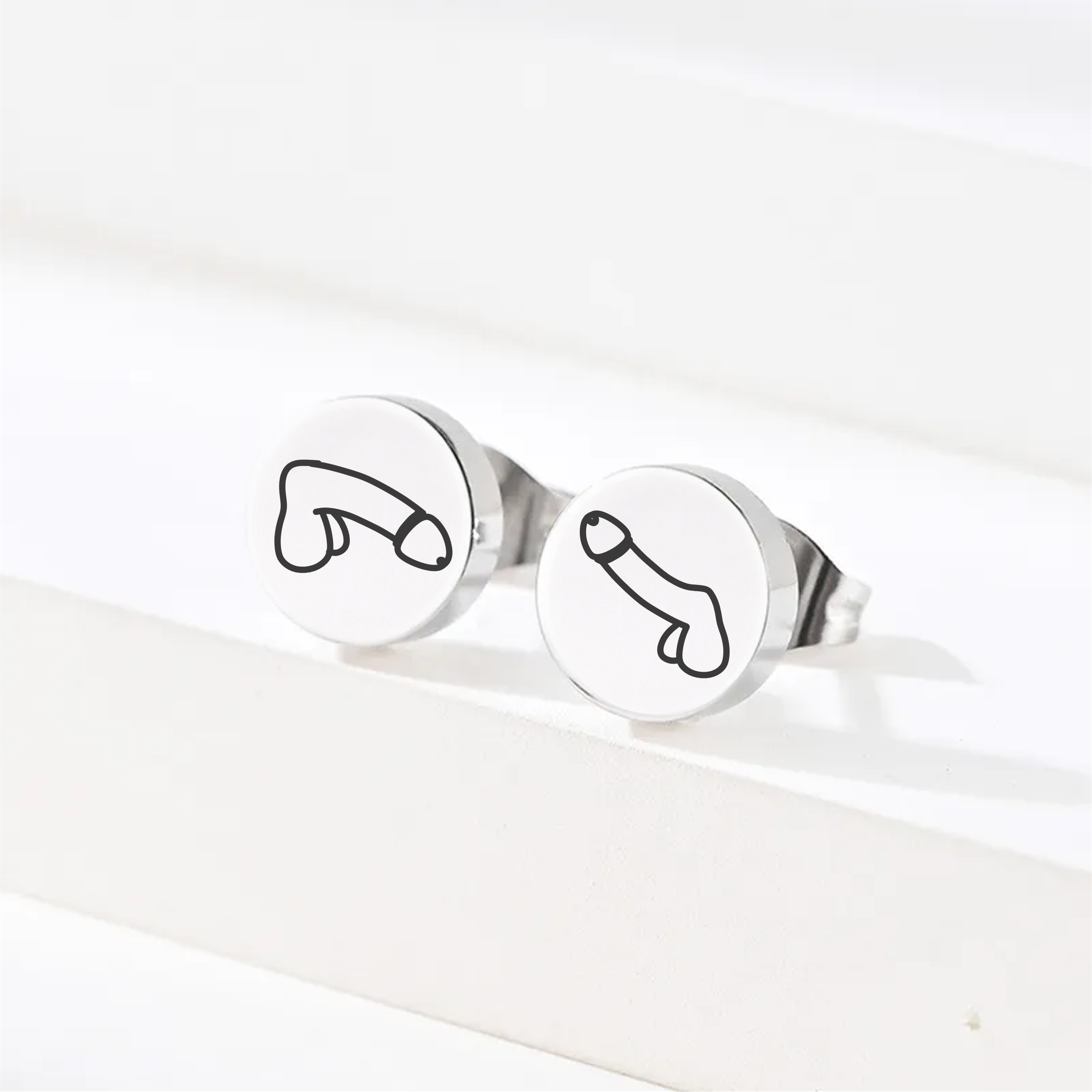 Penis, Stud Earrings
