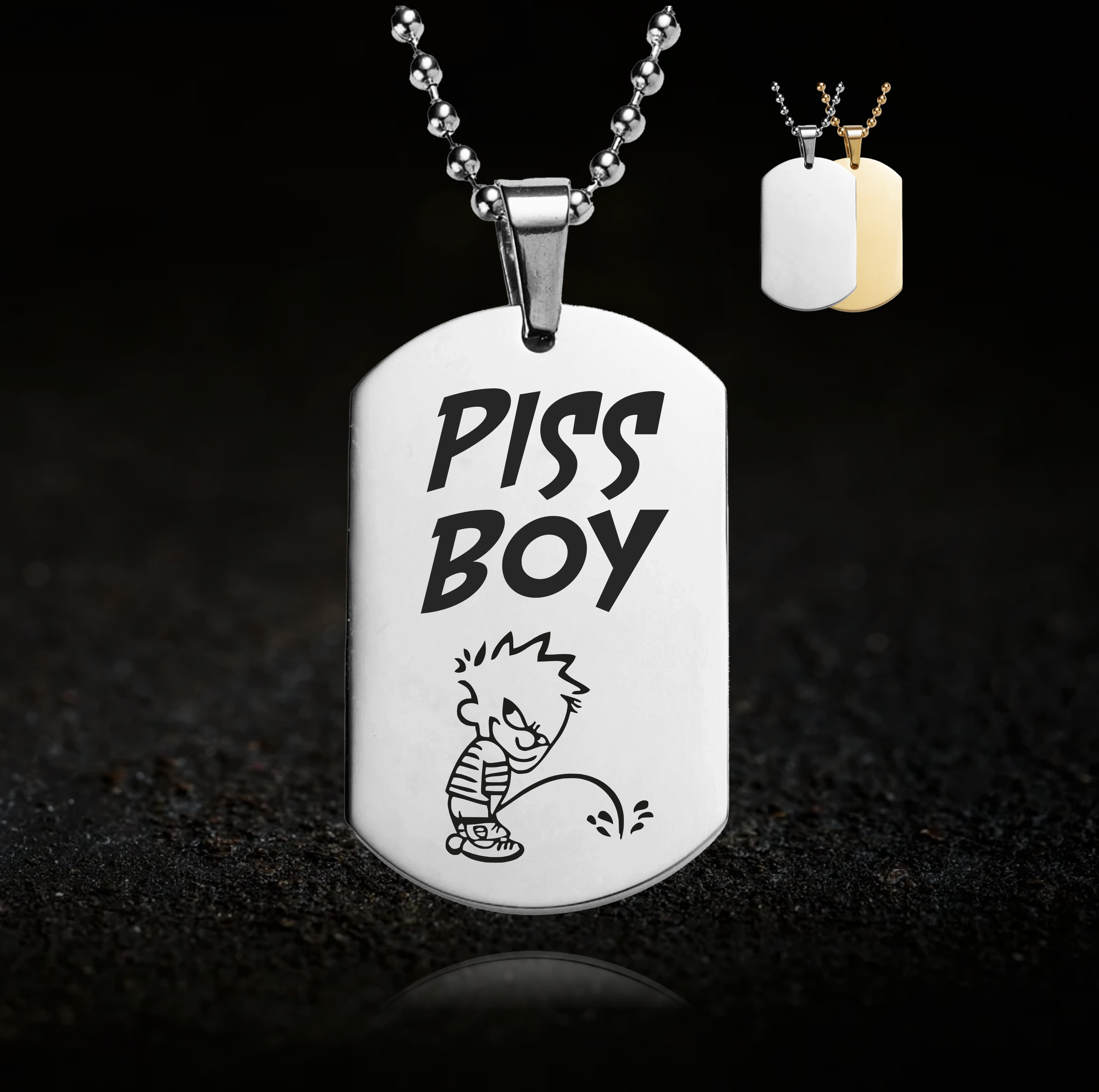 Piss Boy Necklace Pee Play Kink