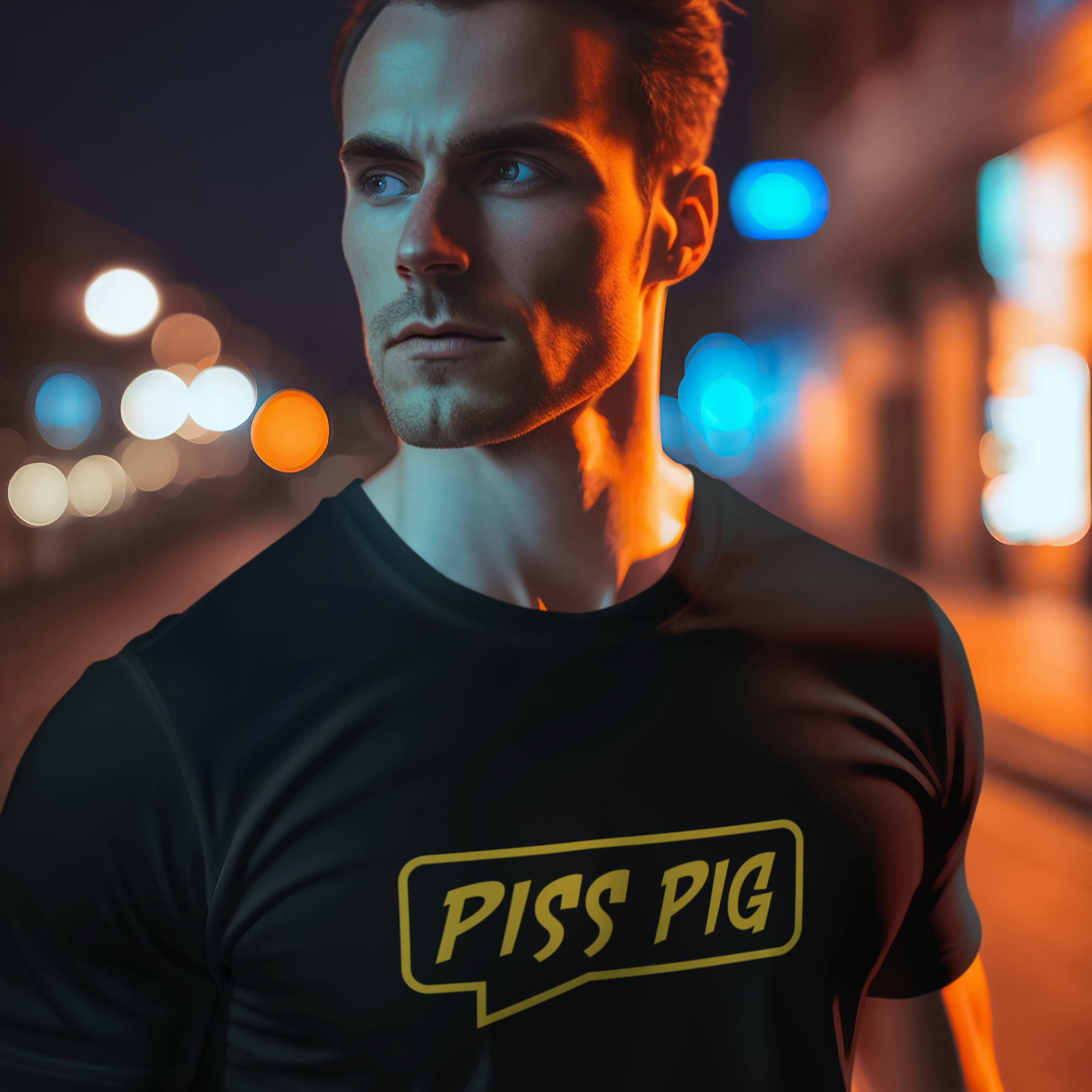 Piss Pig T-Shirt - Speech