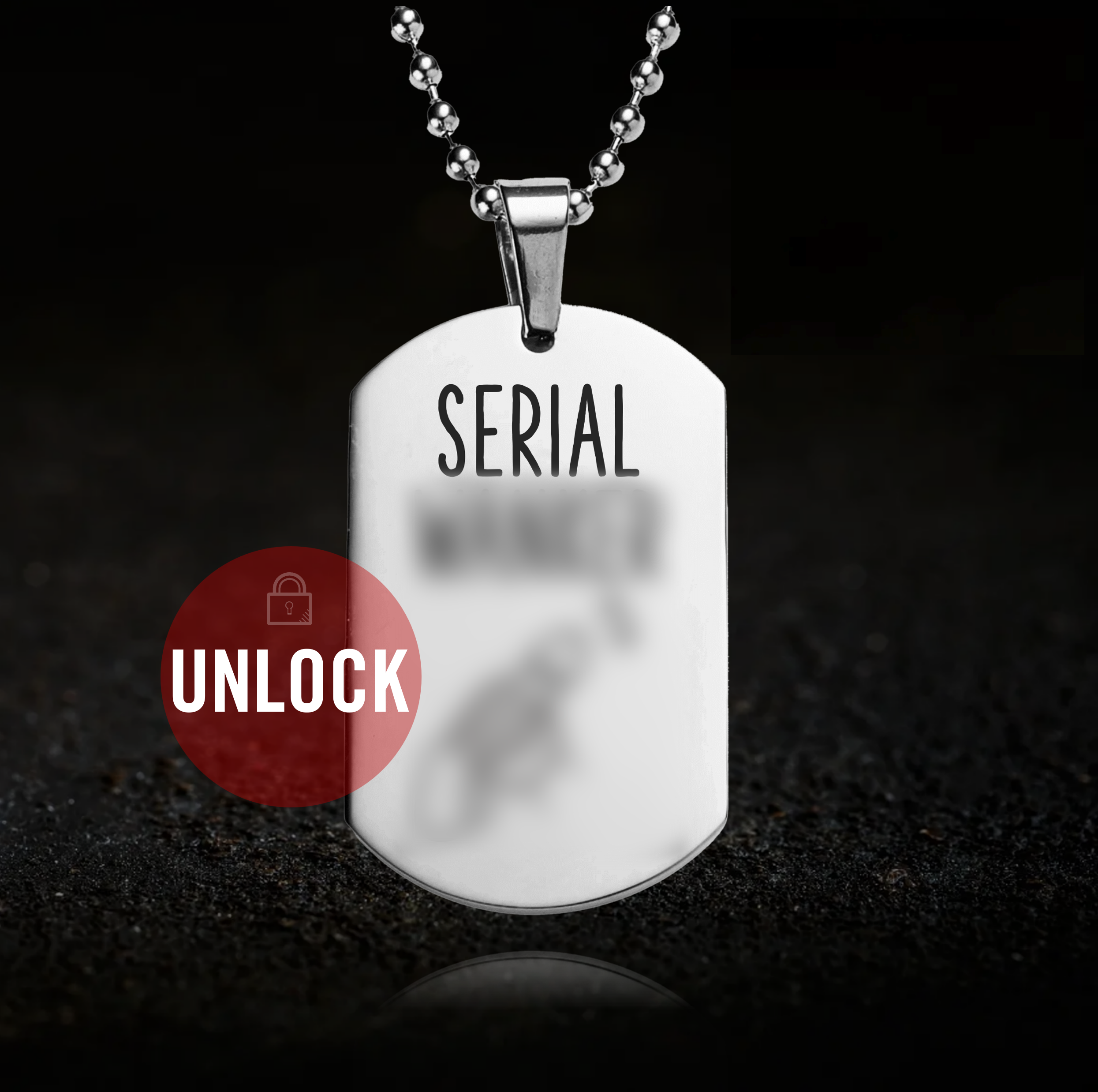 custom engraved fetish dog tag necklace stainless steel kink role tag jewellery