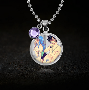 erotic anime pendant necklace