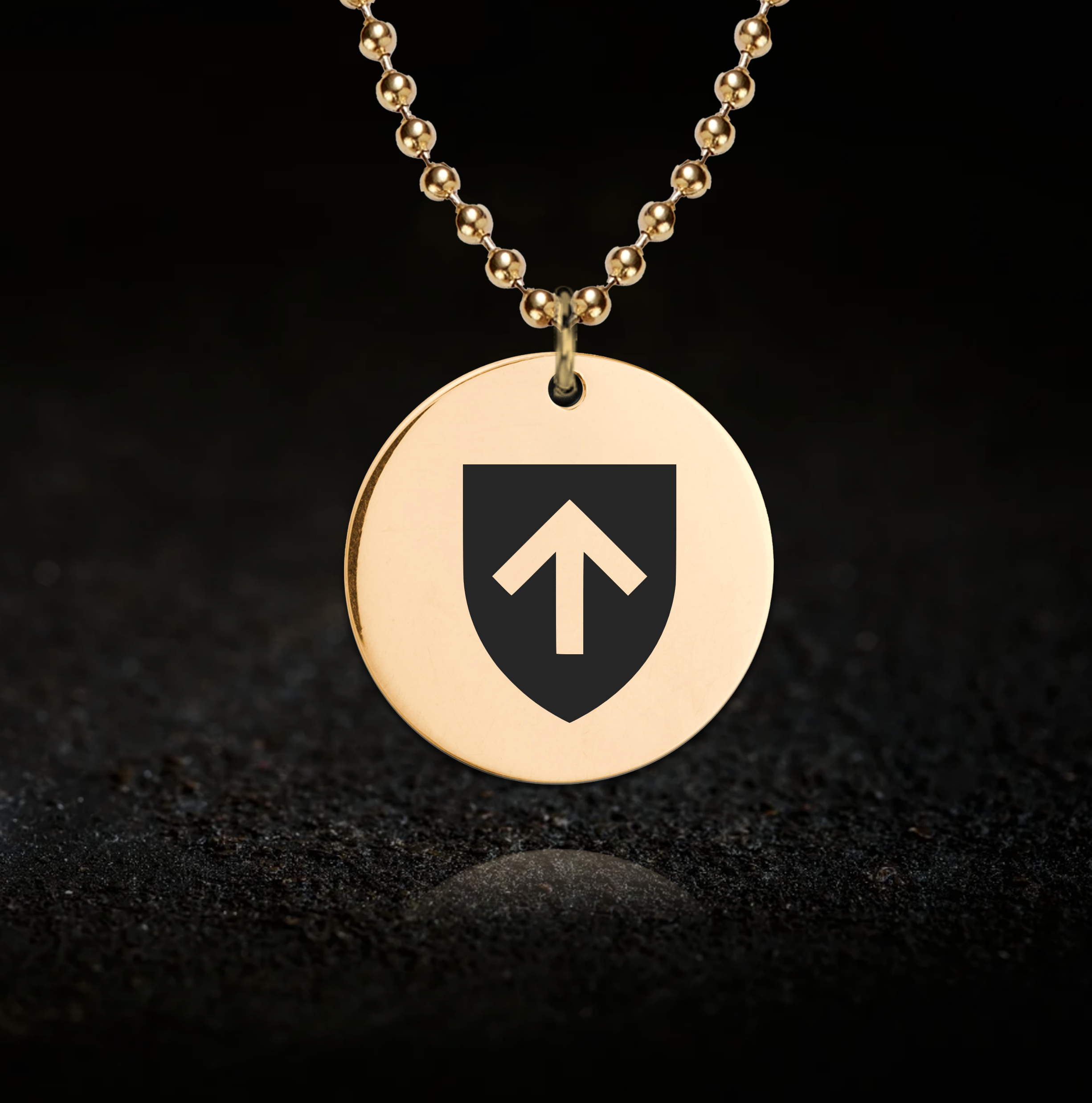 Owner Shield Necklace, For Masters, Dominants and Owners