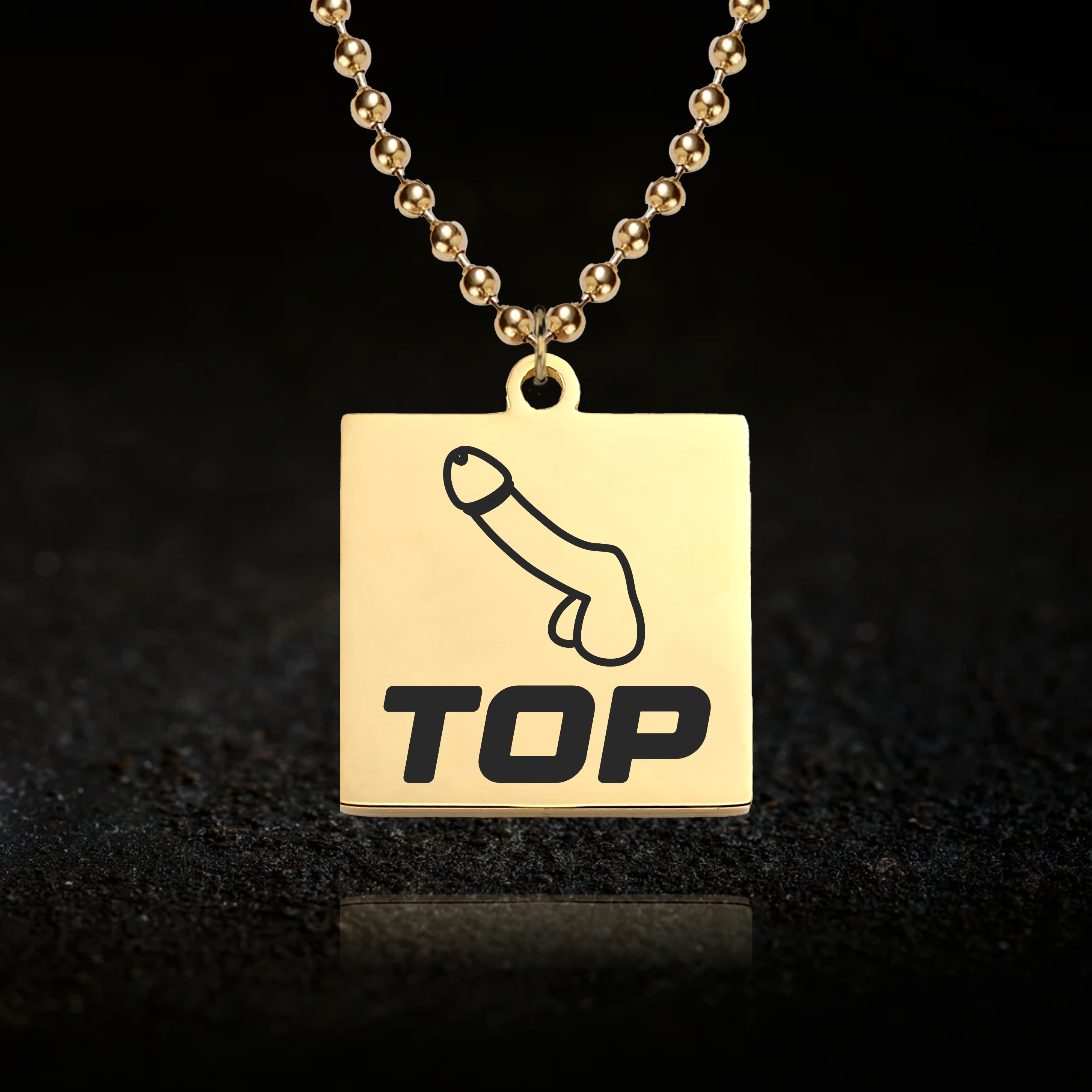 Top Necklace - Playful LGBTQ+ Pendant