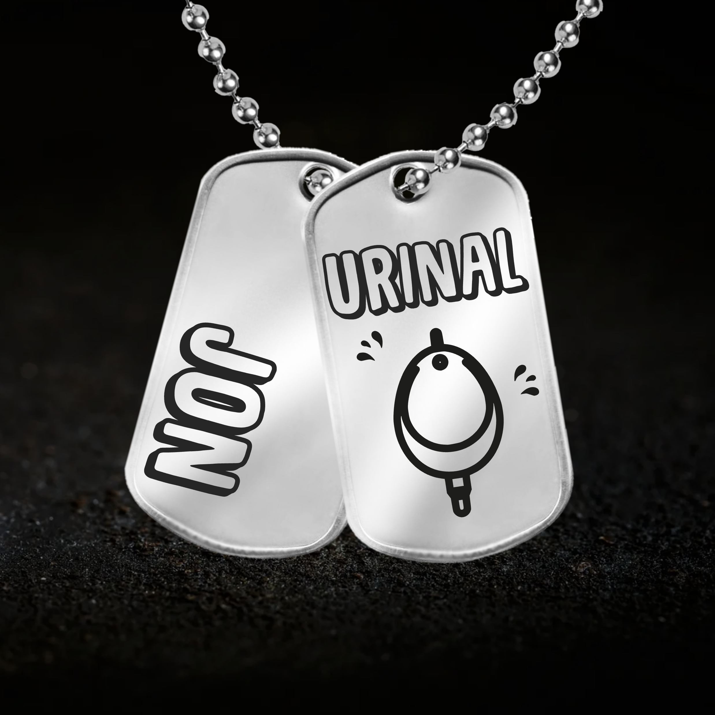 Personalised, Urinal, Watersports Kink Tags