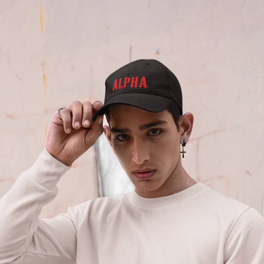 Alpha, Curve-Peak Dad Cap