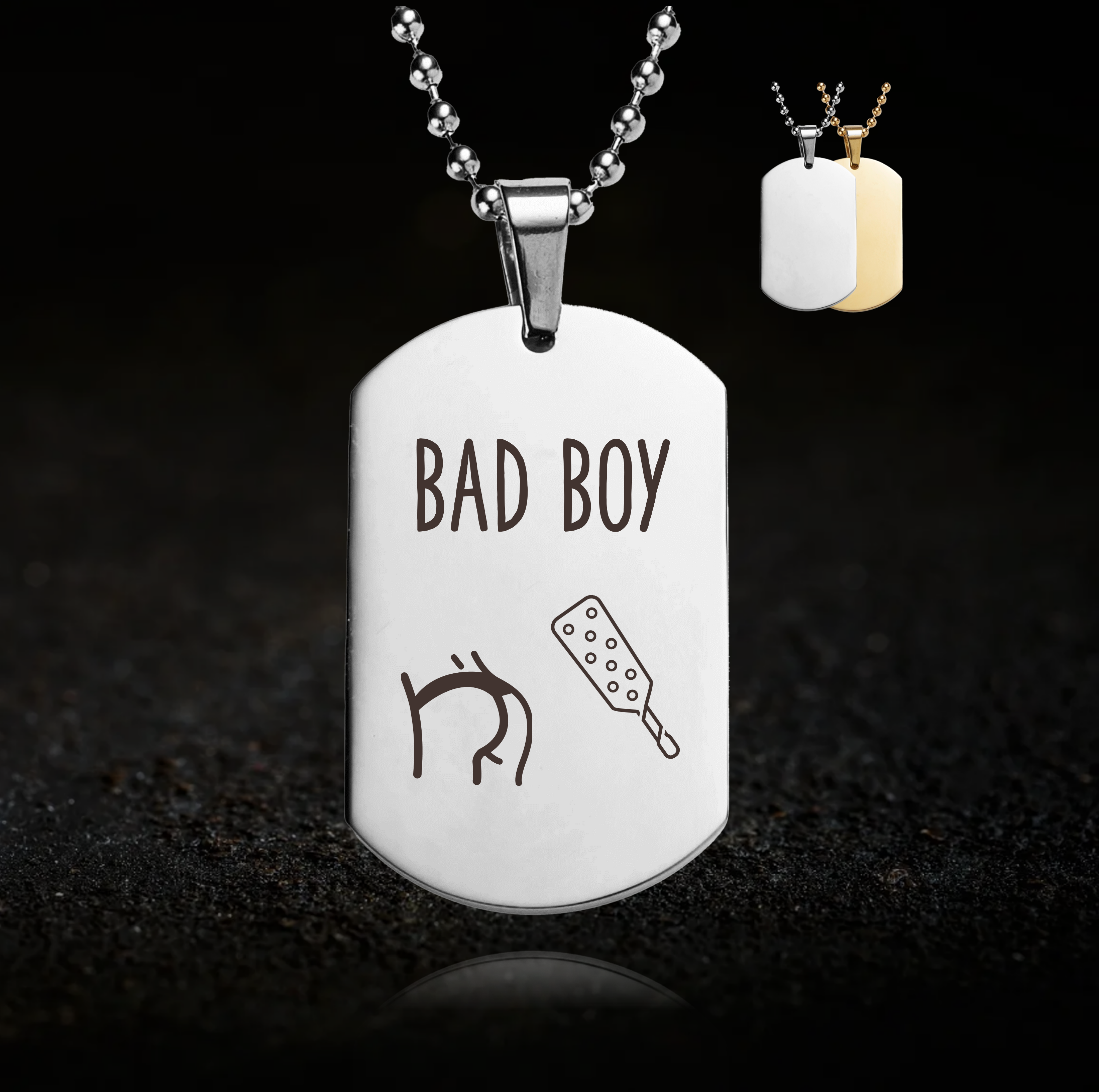Disciplined Bad Boy Necklace