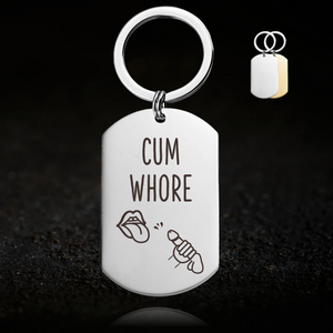 Cum Whore Keyring