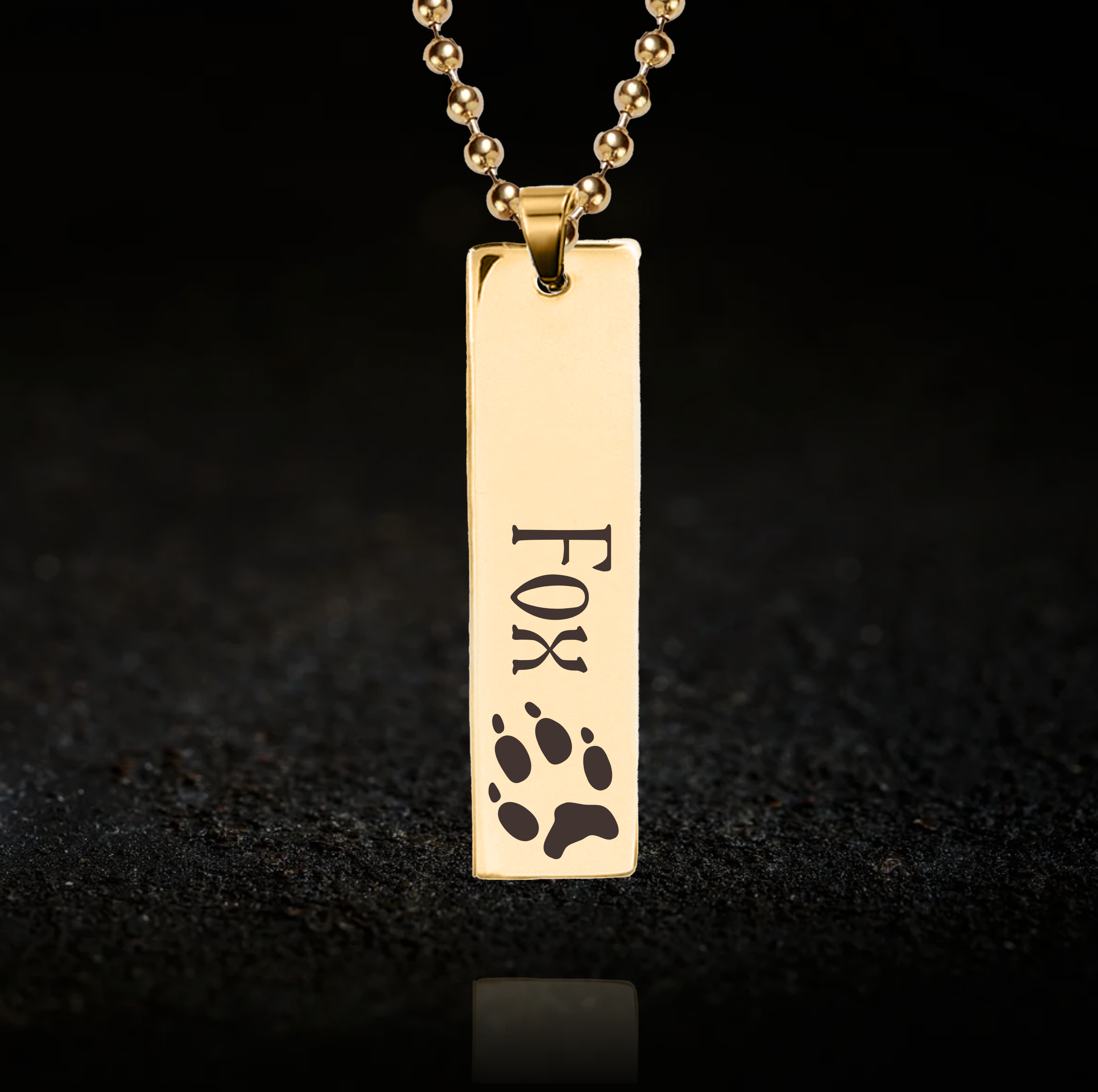 Furry Community Fox Necklace