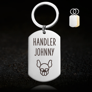 Puppy Play Handler Keyring