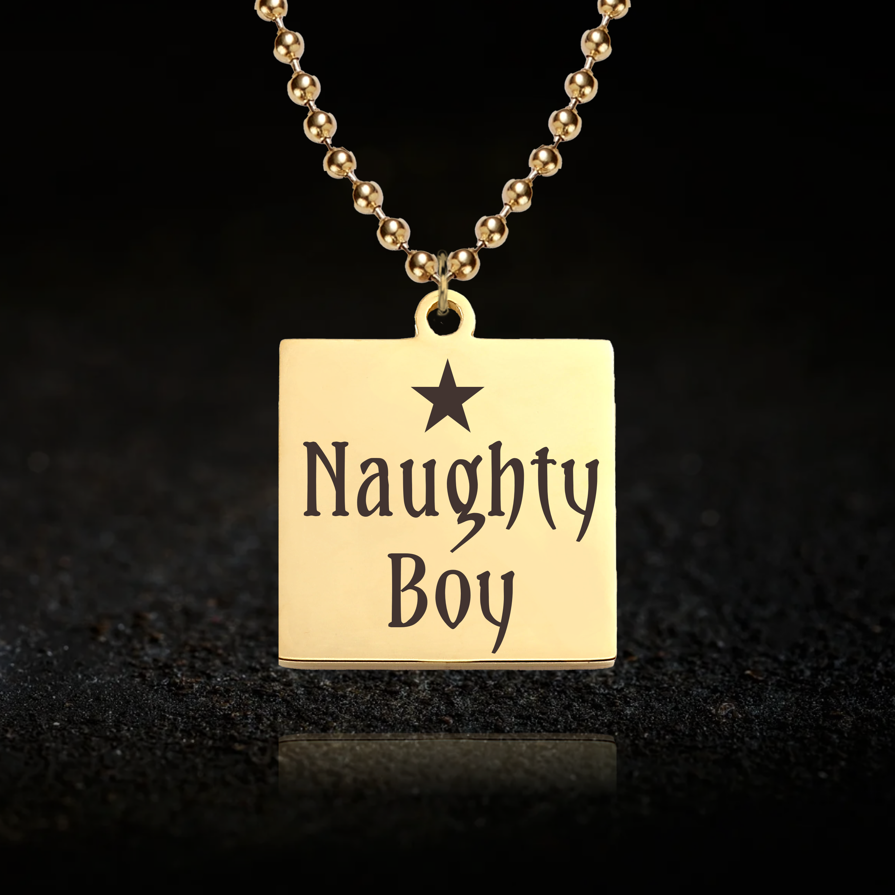 Naughty Boy BDSM Necklace