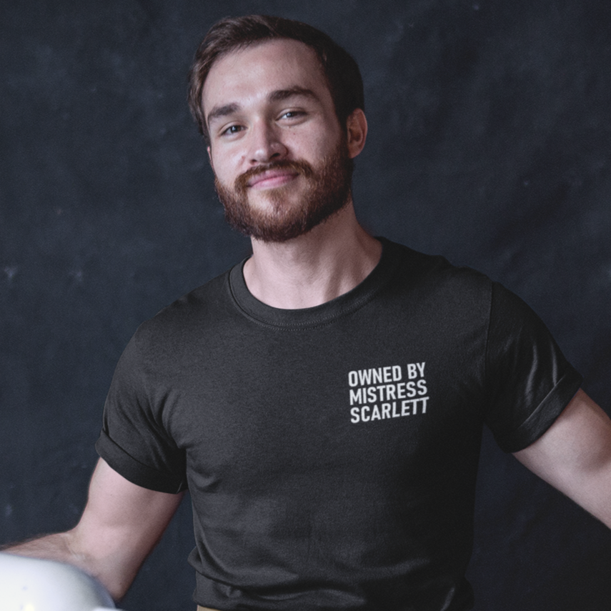 Personalised, Owned by Mistress T-Shirt