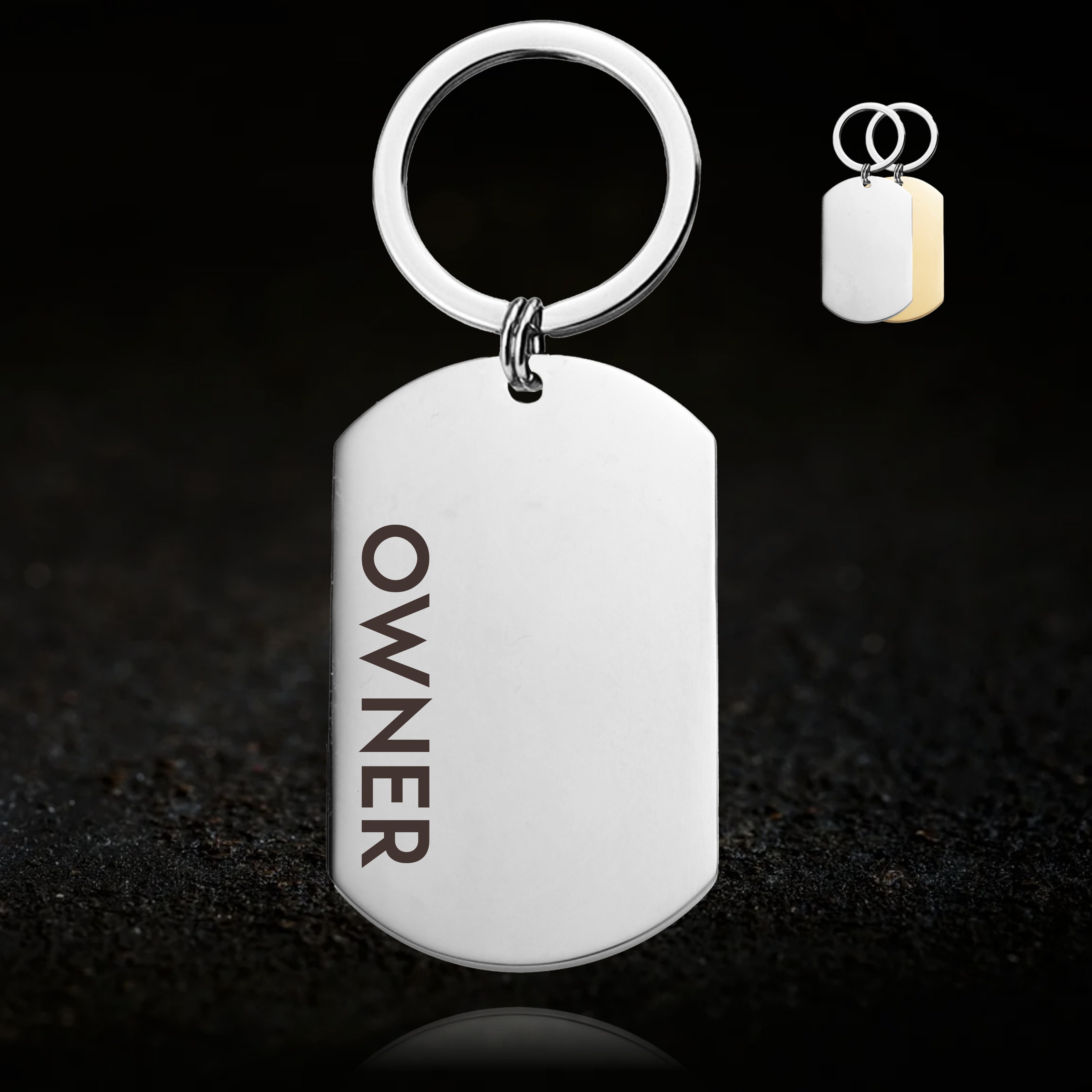 Owner BDSM Keyring