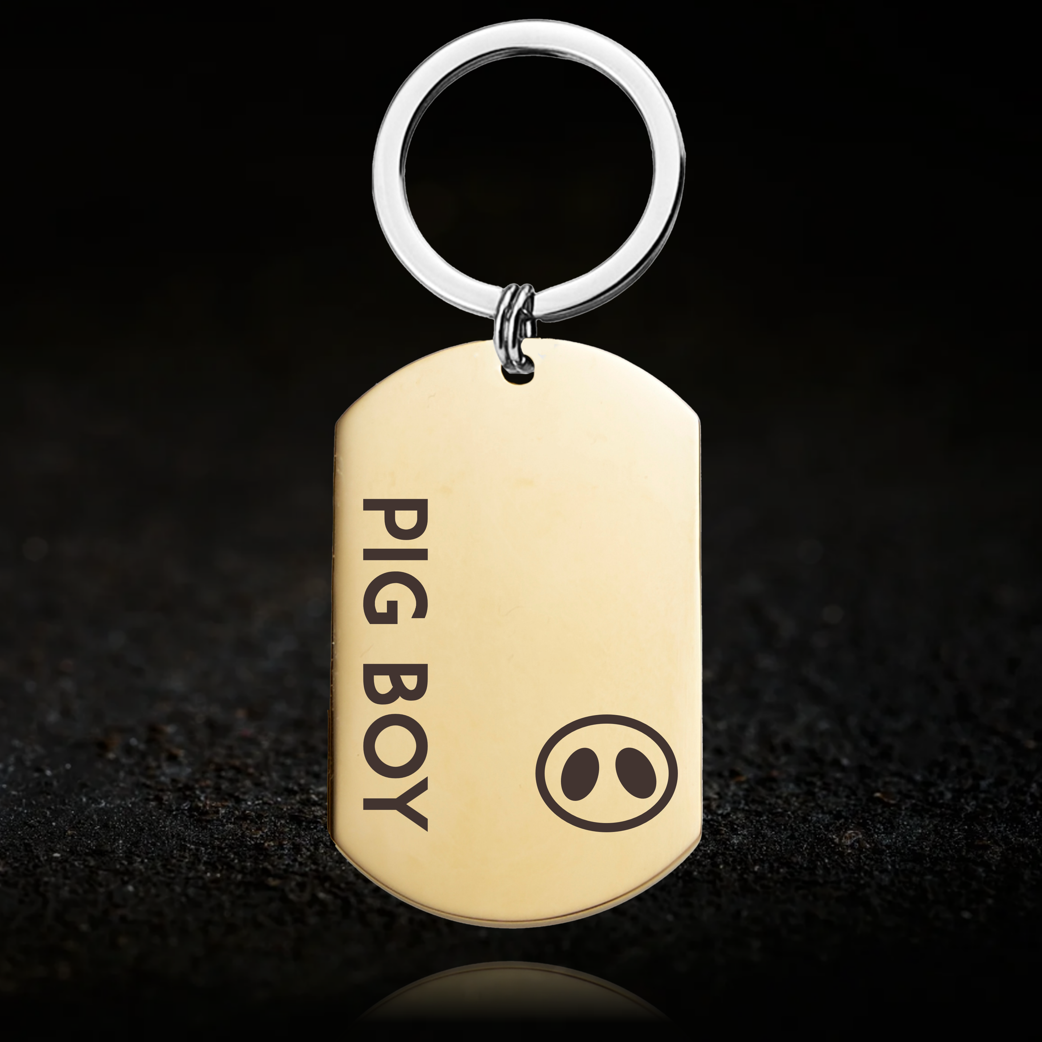 Pig Boy Keychain