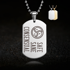 Safe, Sane, Consensual Necklace