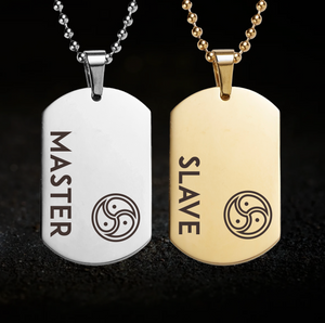 Triskelion Master and Slave Necklace
