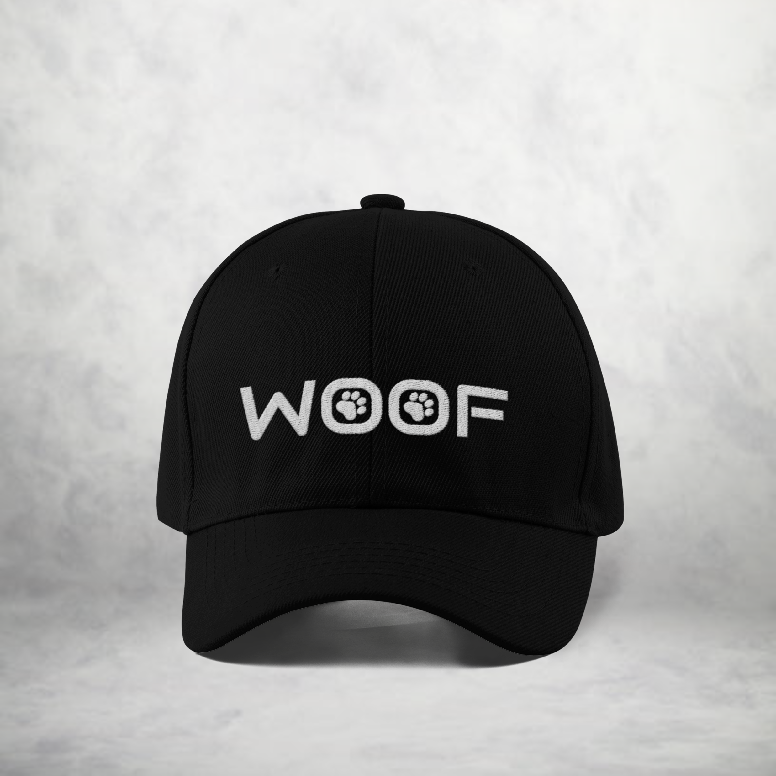 Woof, Puppy Play, Curve-Peak Dad Cap