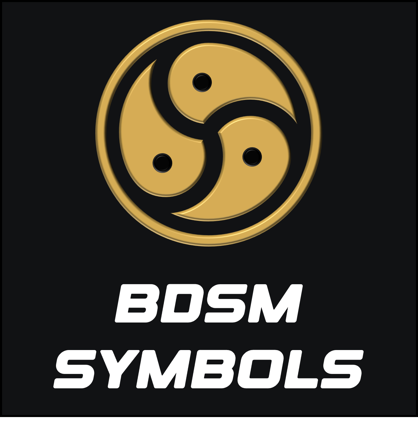 BDSM & Lifestyle Symbols — A Guide to Their Meaning