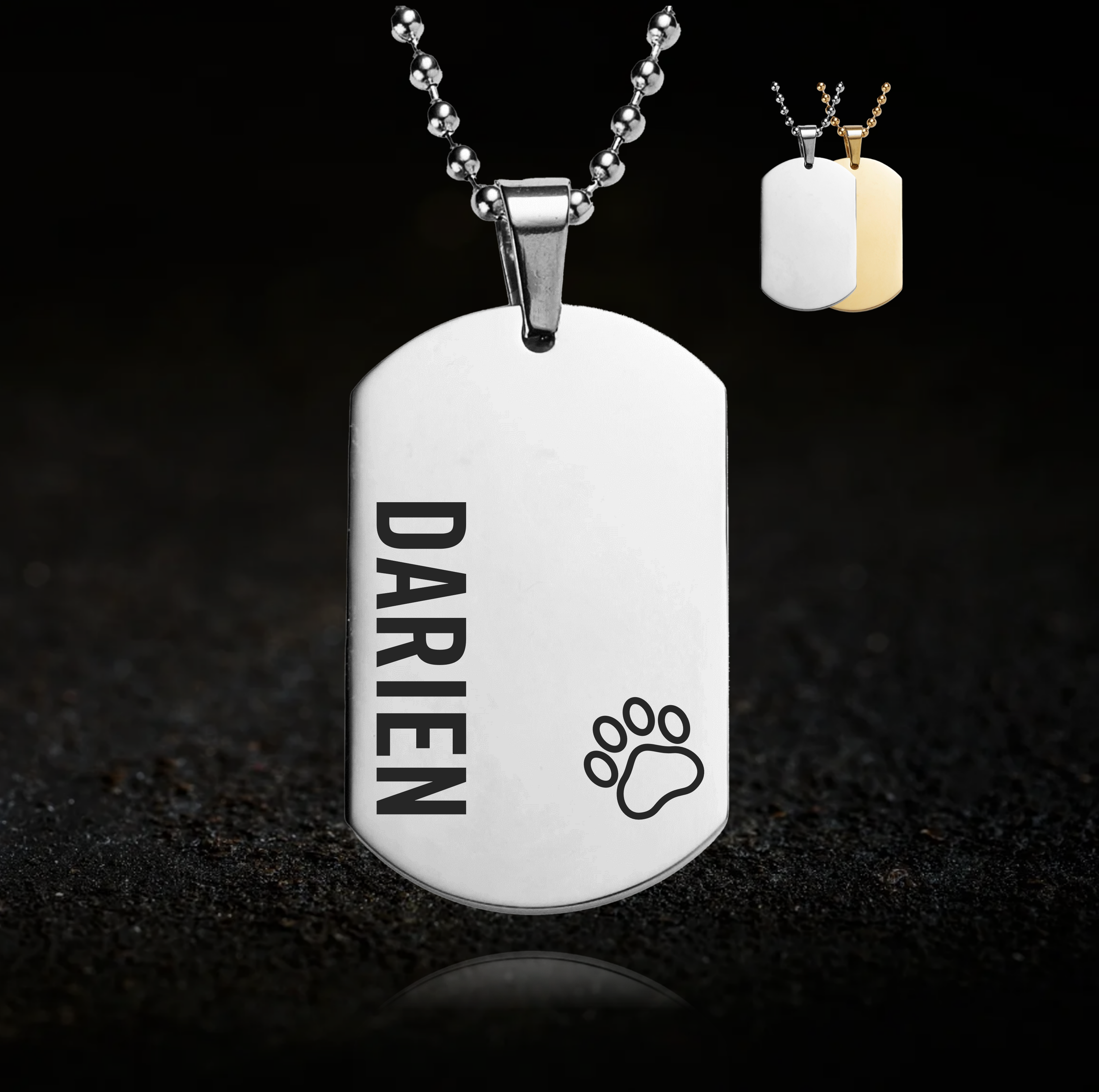 Personalised Cub Necklace