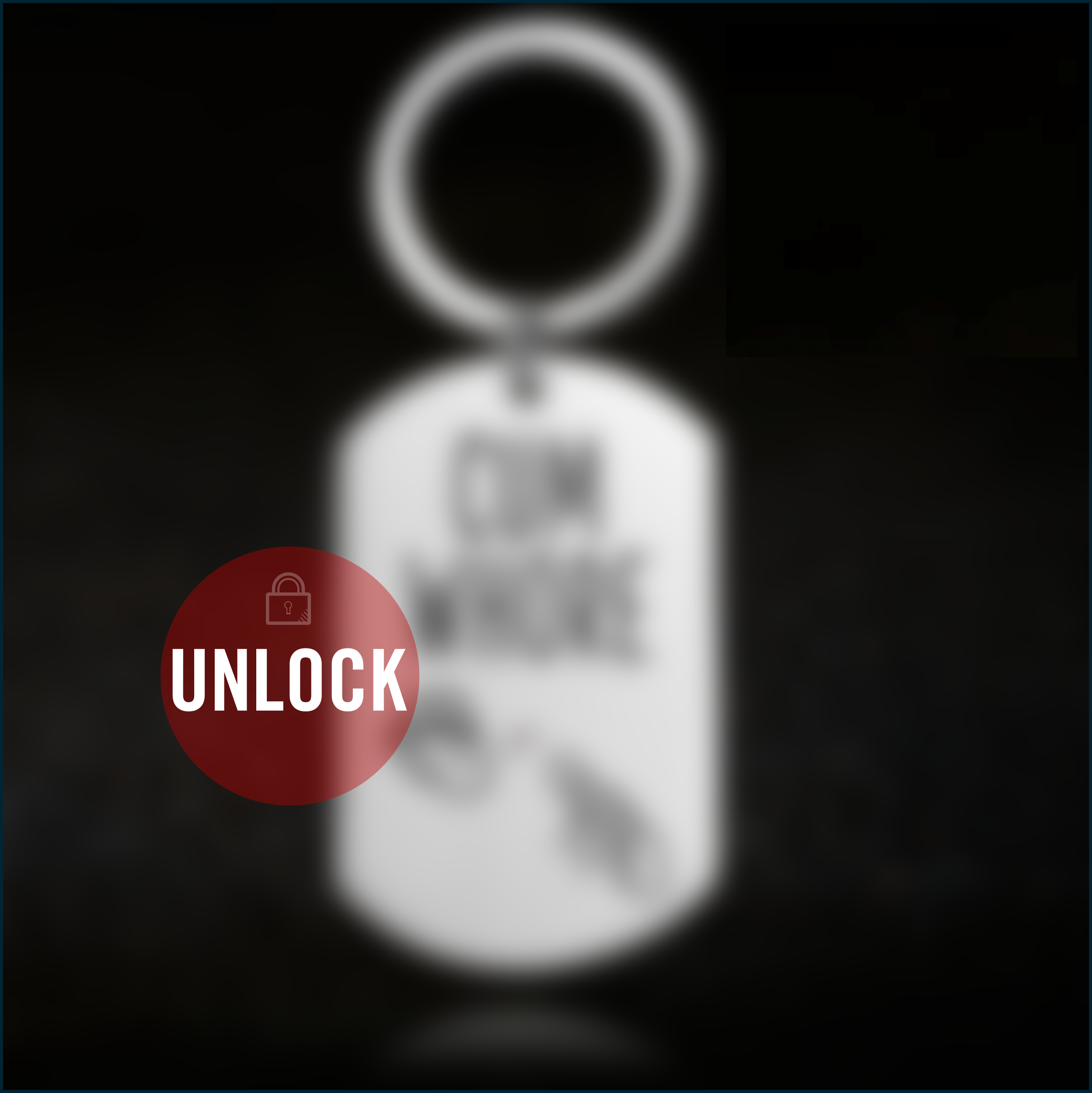 Cum Whore, Keyring