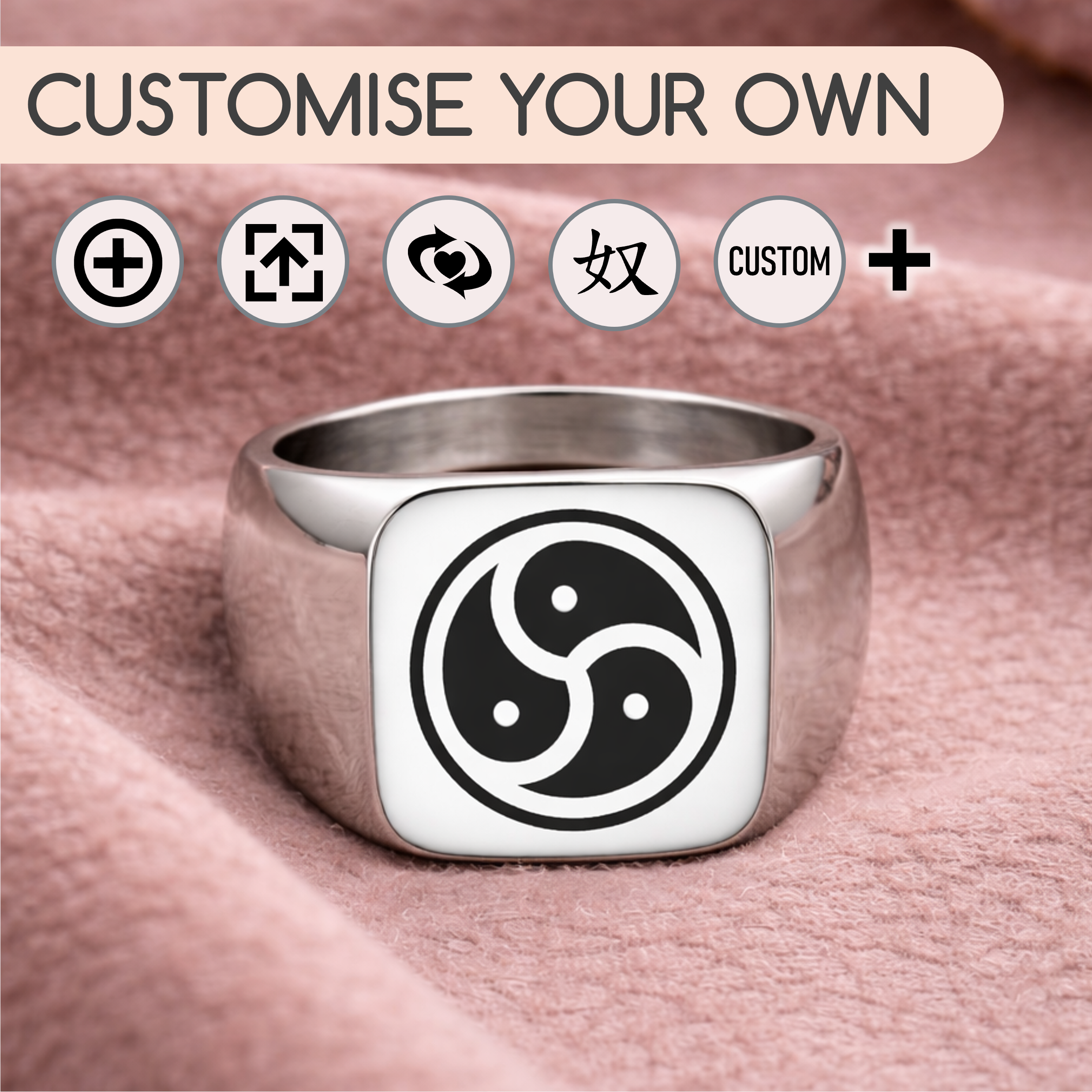 Create your own - Dynamic Signet Ring