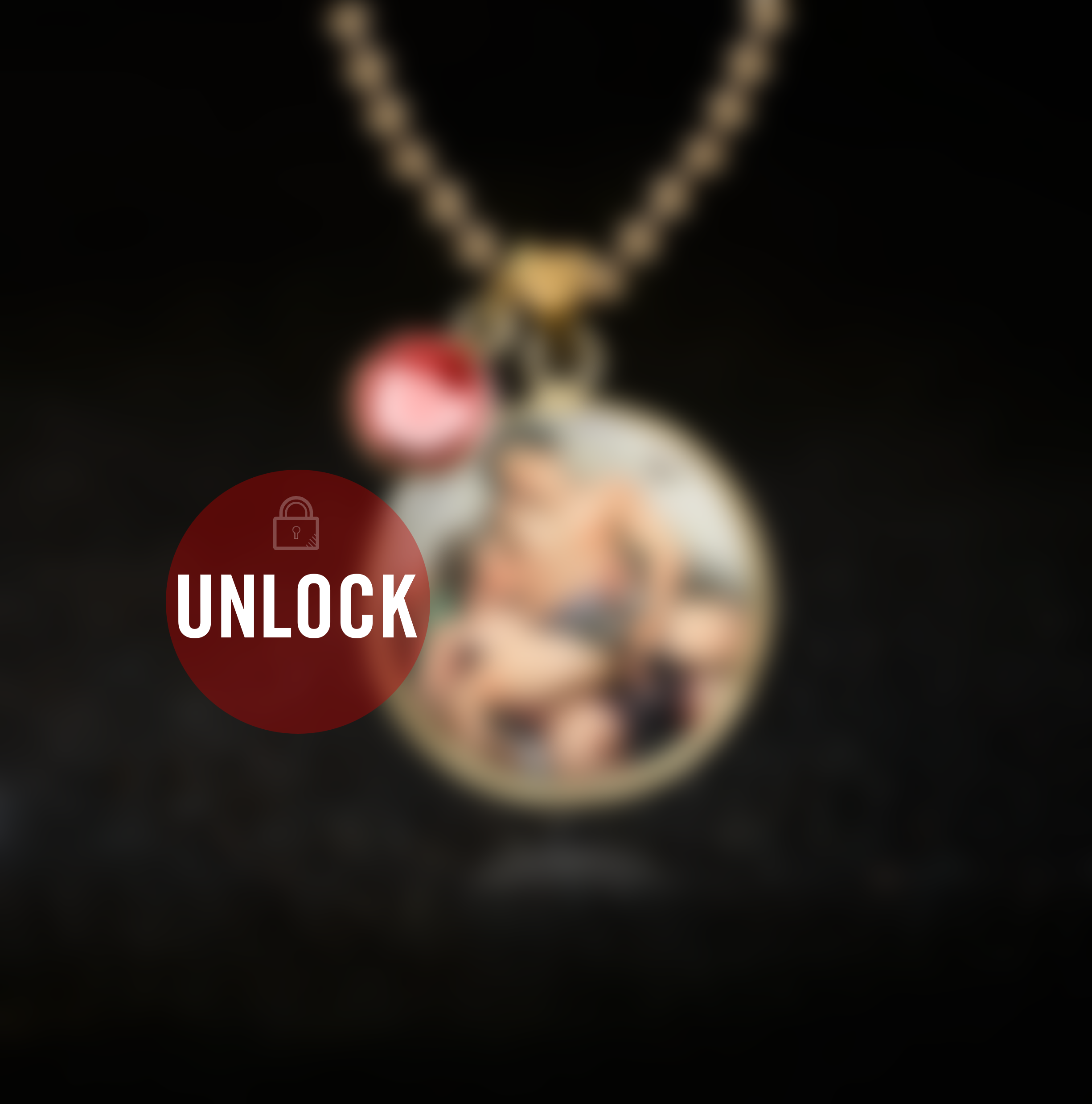 gay hentai necklace glass pendant
