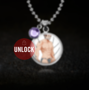 cyber man hentai necklace glass pendant
