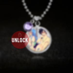 hentai fetish necklace glass pendant
