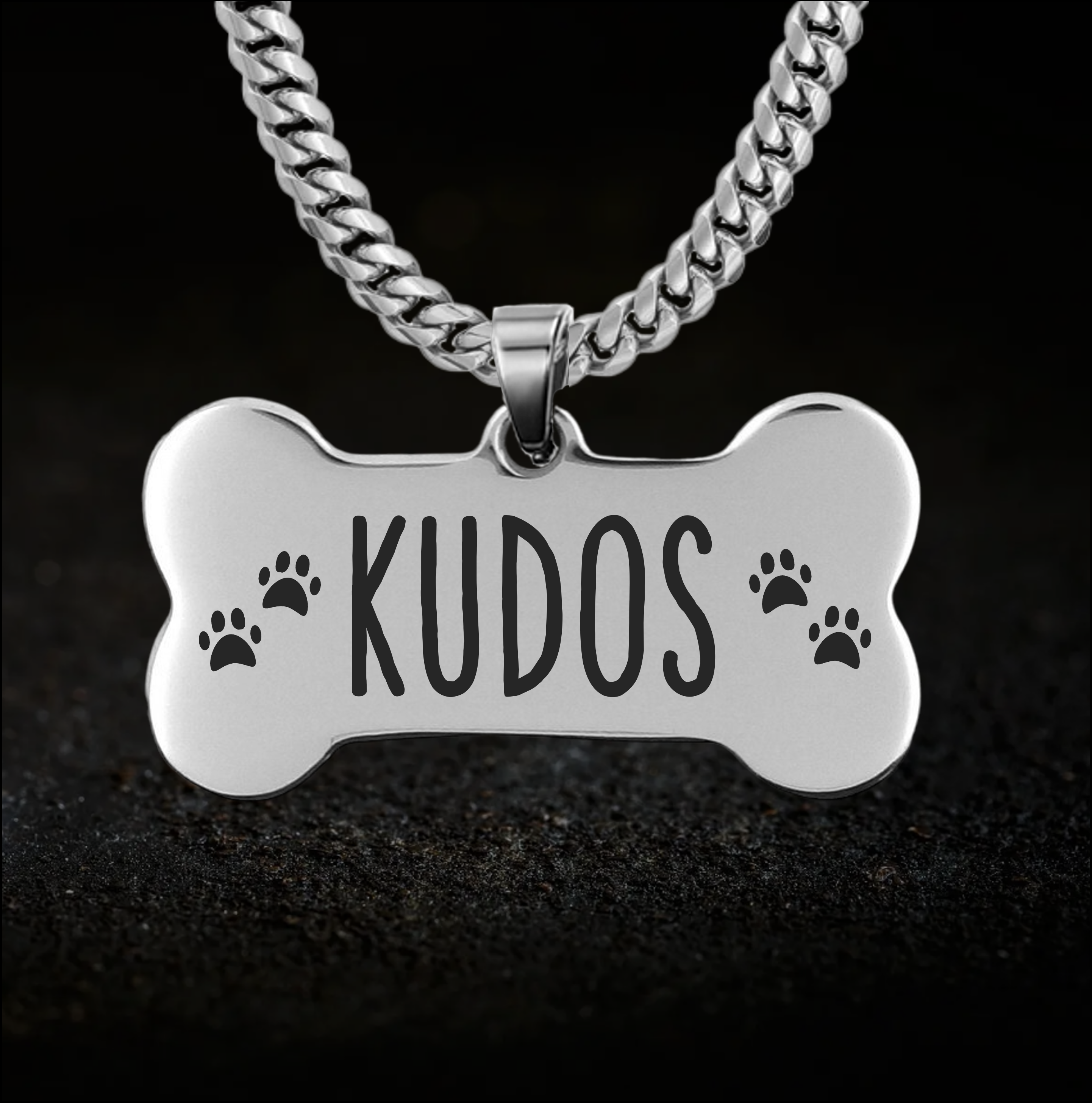 Human Puppy Play Collar - Personalised